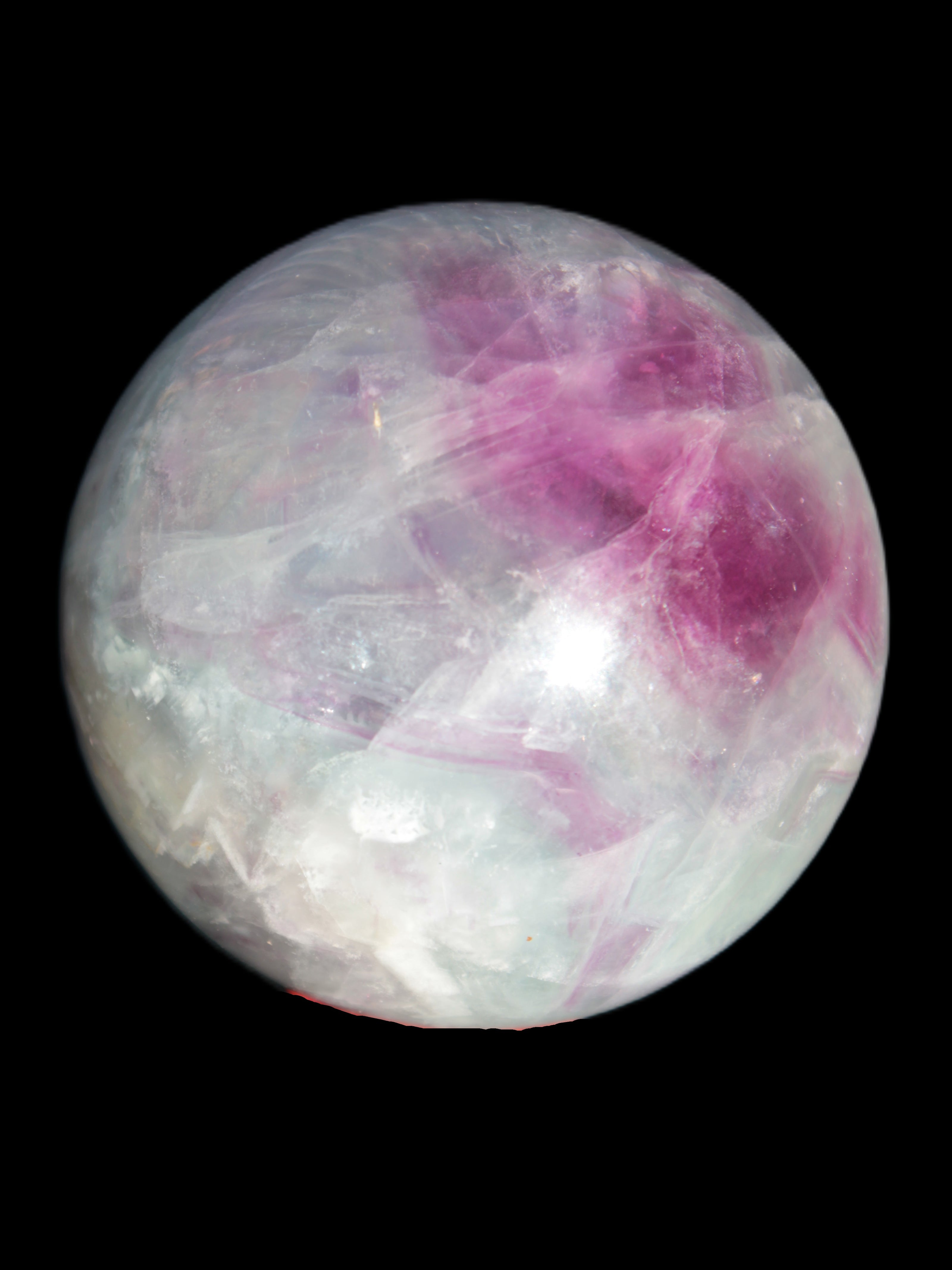 Rainbow Fluorite sphere 58mm 405g