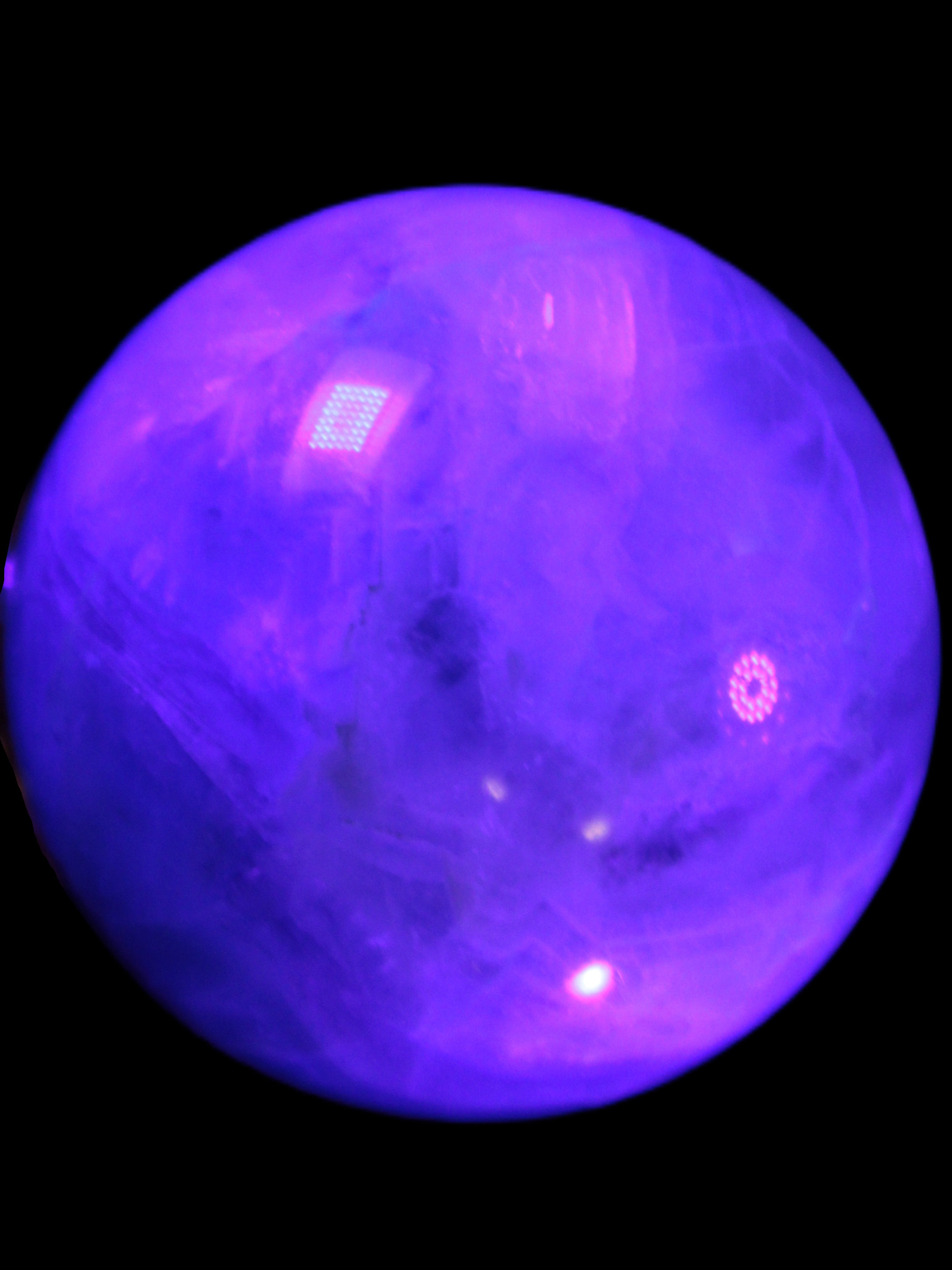 Rainbow Fluorite sphere 58mm 405g