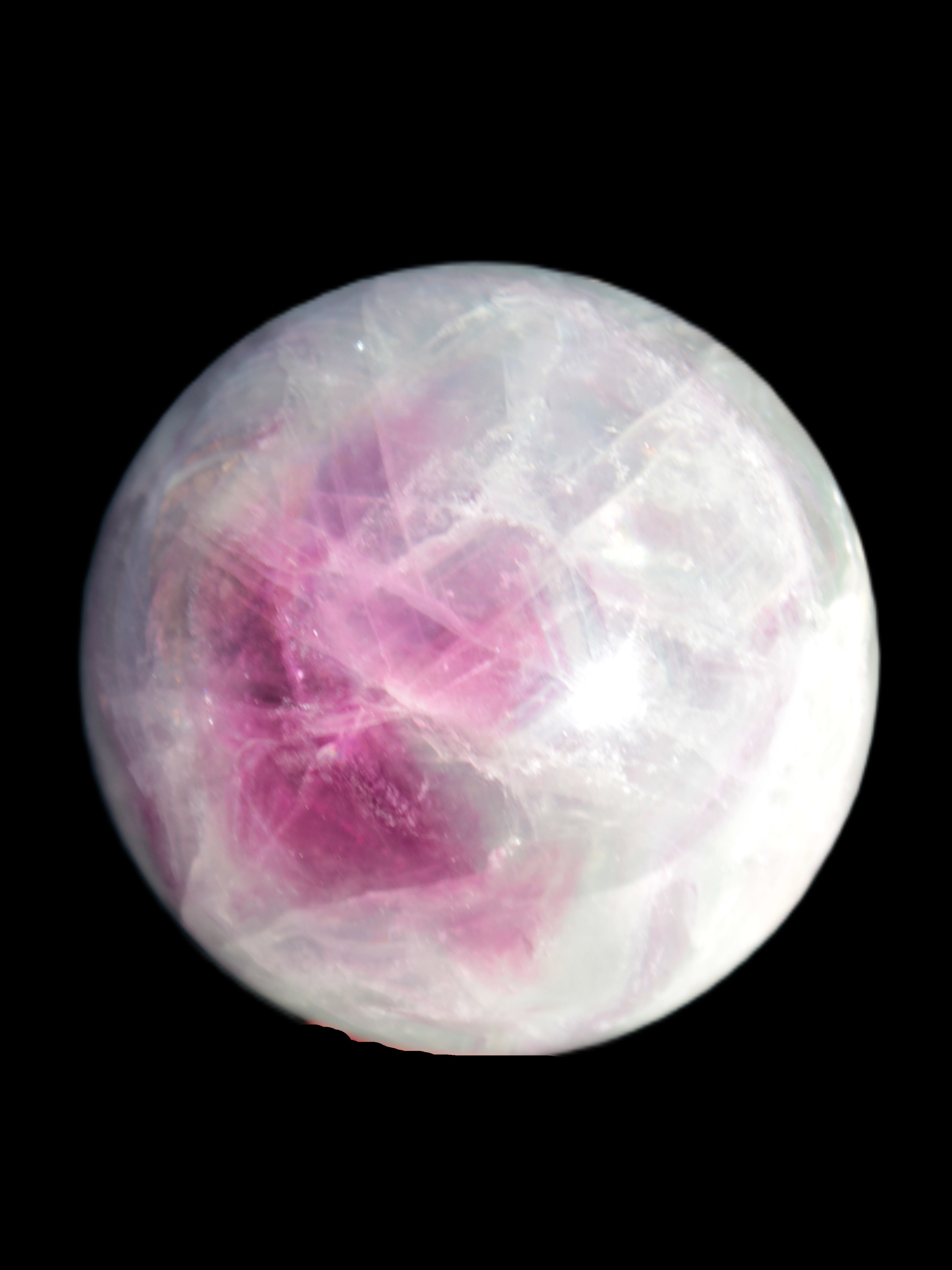 Rainbow Fluorite sphere 58mm 405g