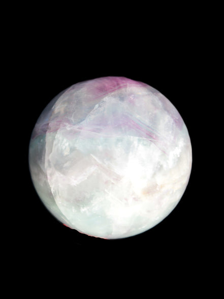 Rainbow Fluorite sphere 58mm 405g