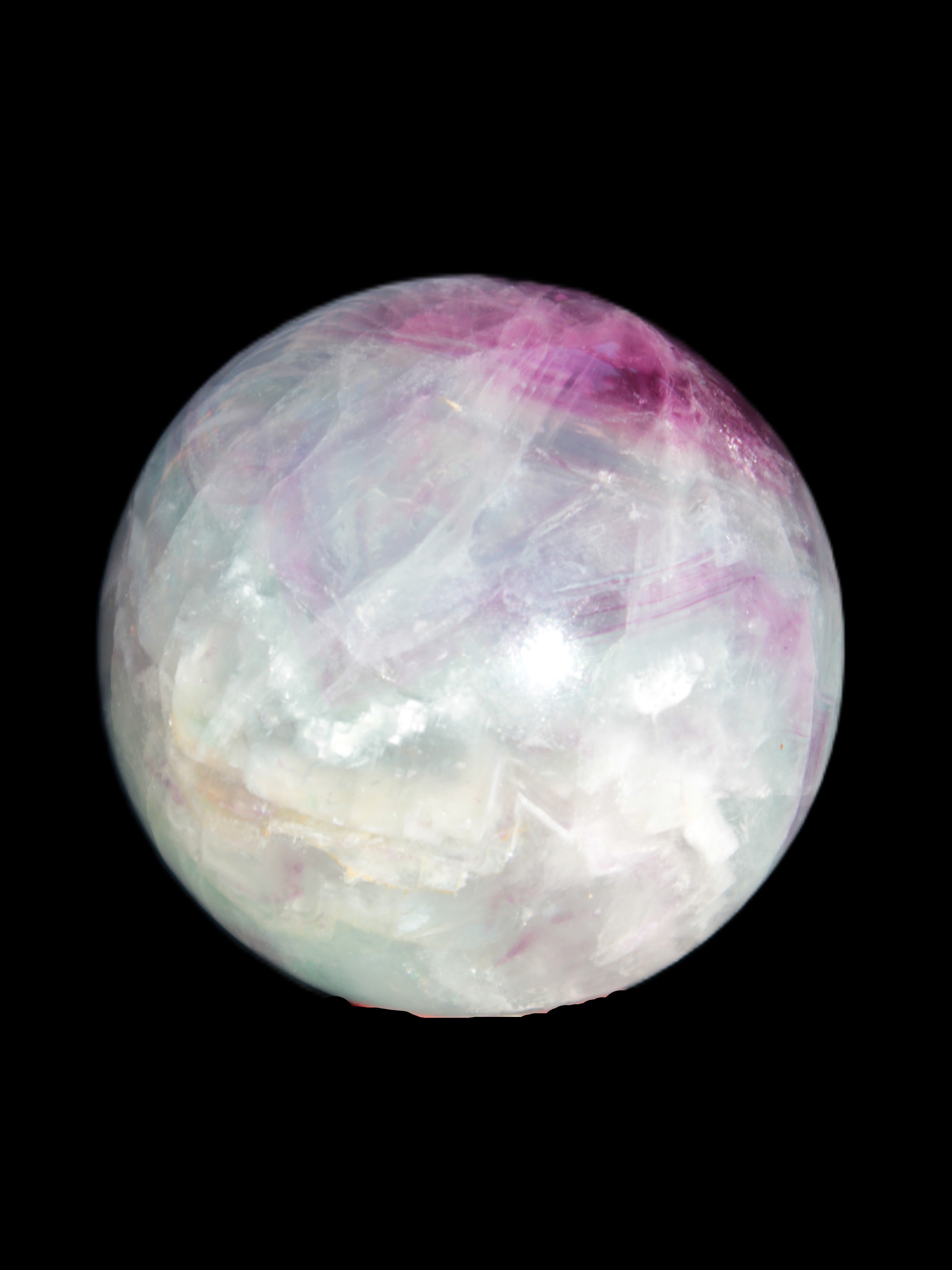 Rainbow Fluorite sphere 58mm 405g