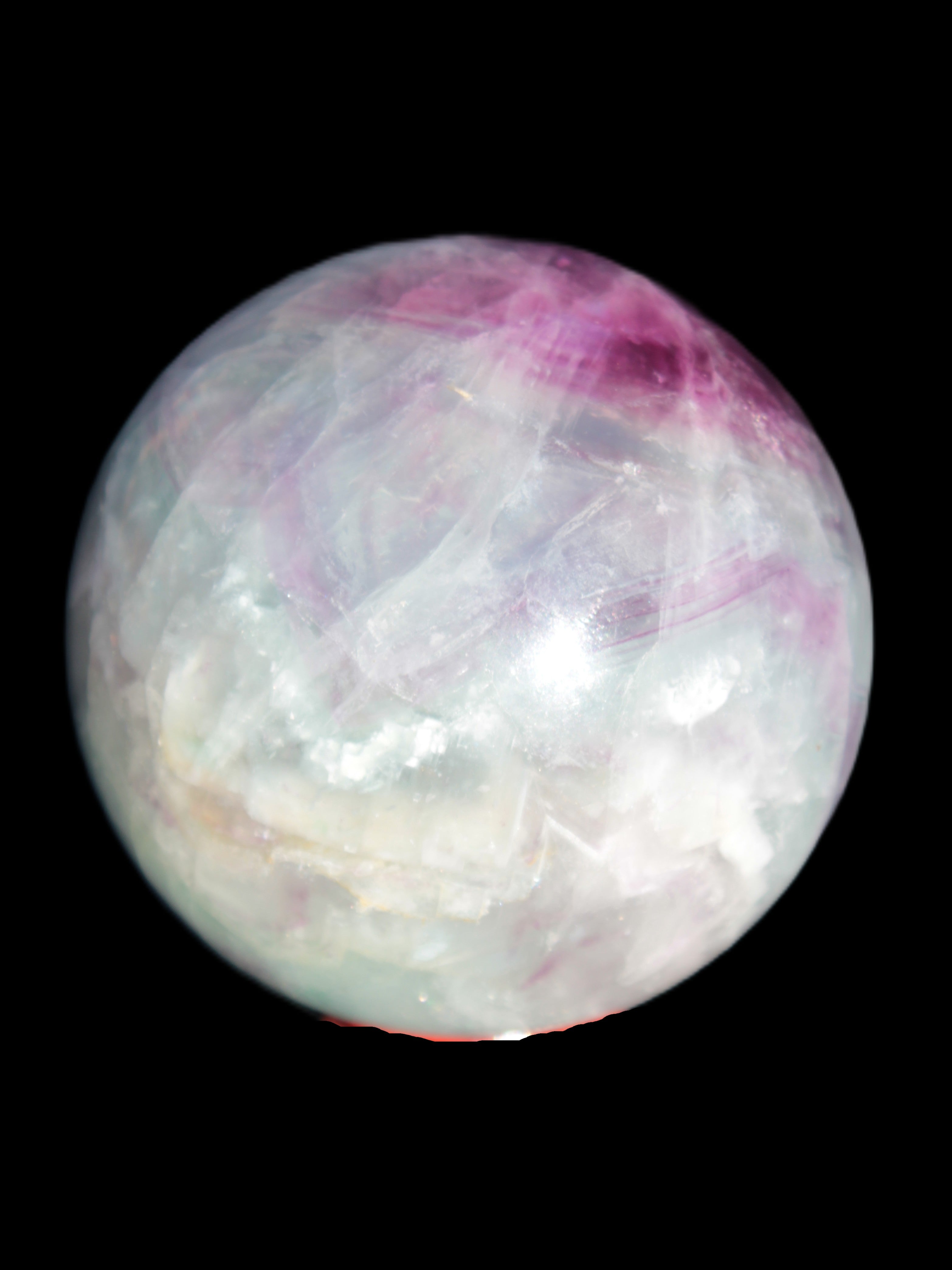 Rainbow Fluorite sphere 58mm 405g