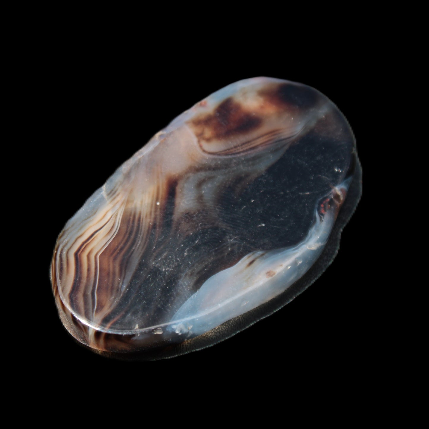 Crazy Lace Agate from Madagascar slice 50*4*30mm 18.8g Rocks and Things Store