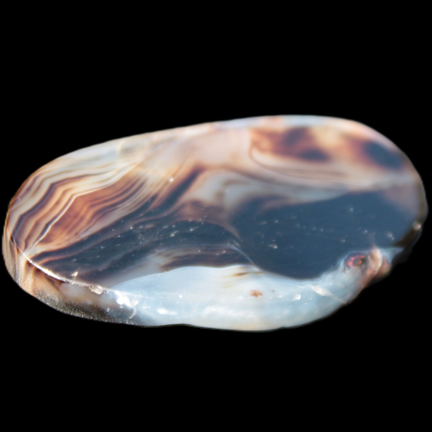 Crazy Lace Agate from Madagascar slice 50*4*30mm 18.8g Rocks and Things Store