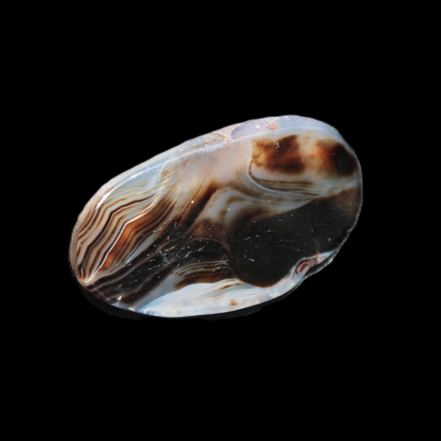 Crazy Lace Agate from Madagascar slice 50*4*30mm 18.8g Rocks and Things Store
