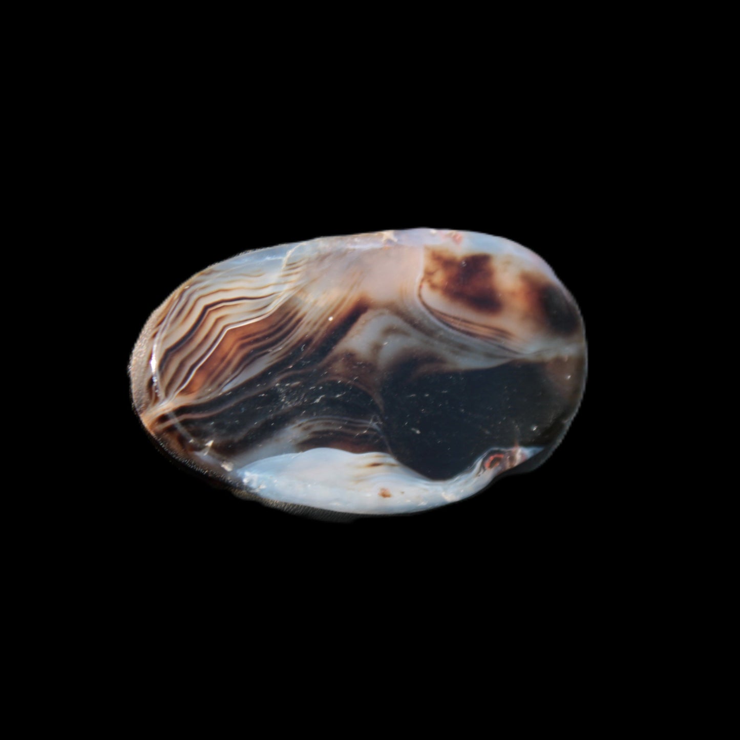 Crazy Lace Agate from Madagascar slice 50*4*30mm 18.8g Rocks and Things Store