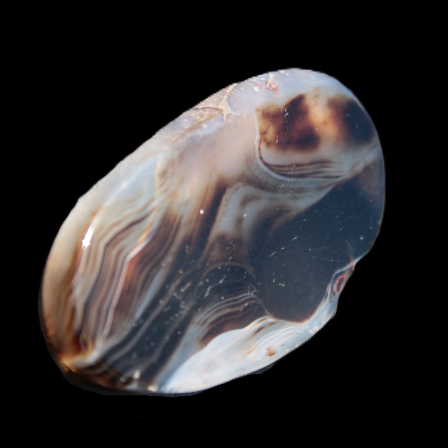 Crazy Lace Agate from Madagascar slice 50*4*30mm 18.8g Rocks and Things Store