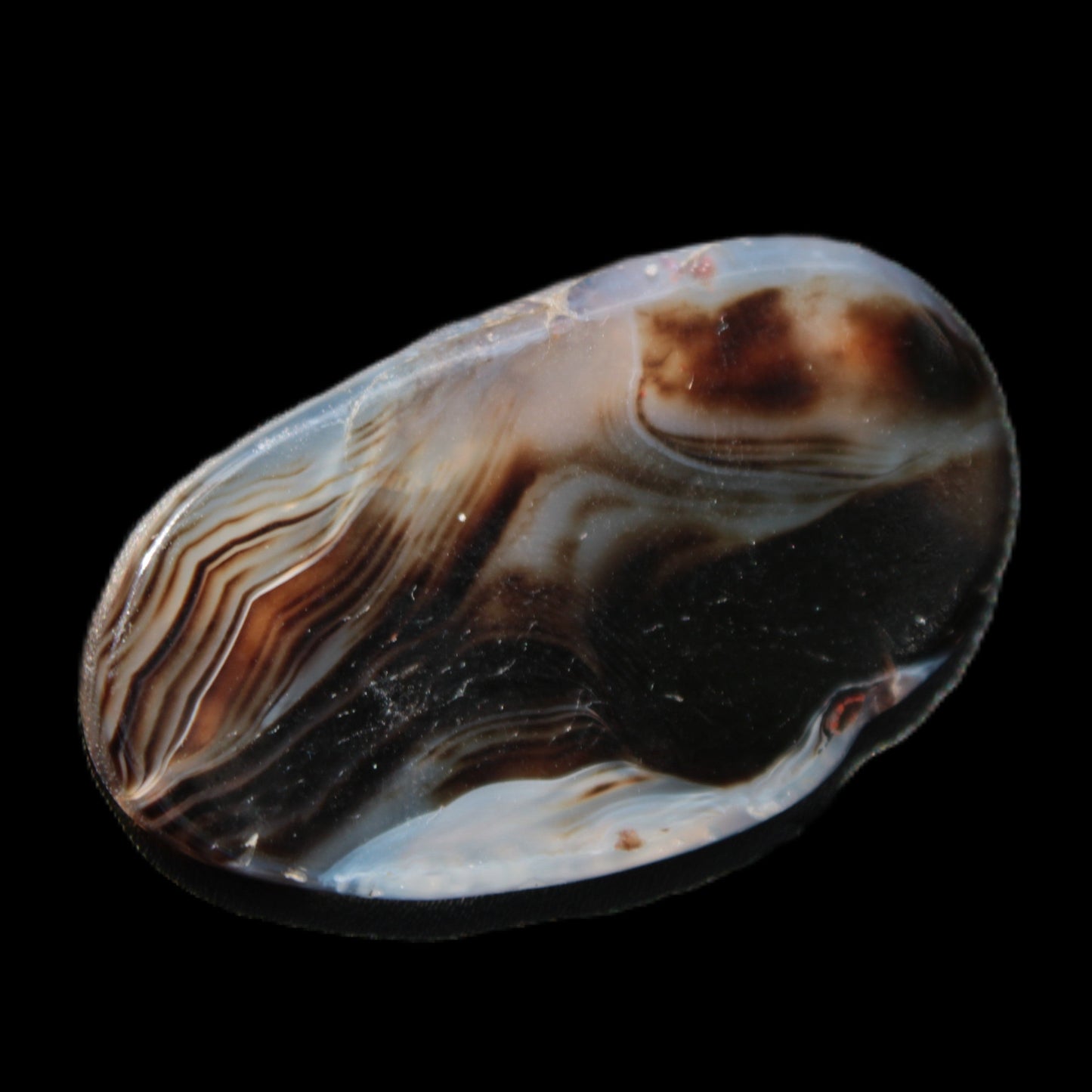 Crazy Lace Agate from Madagascar slice 50*4*30mm 18.8g Rocks and Things Store