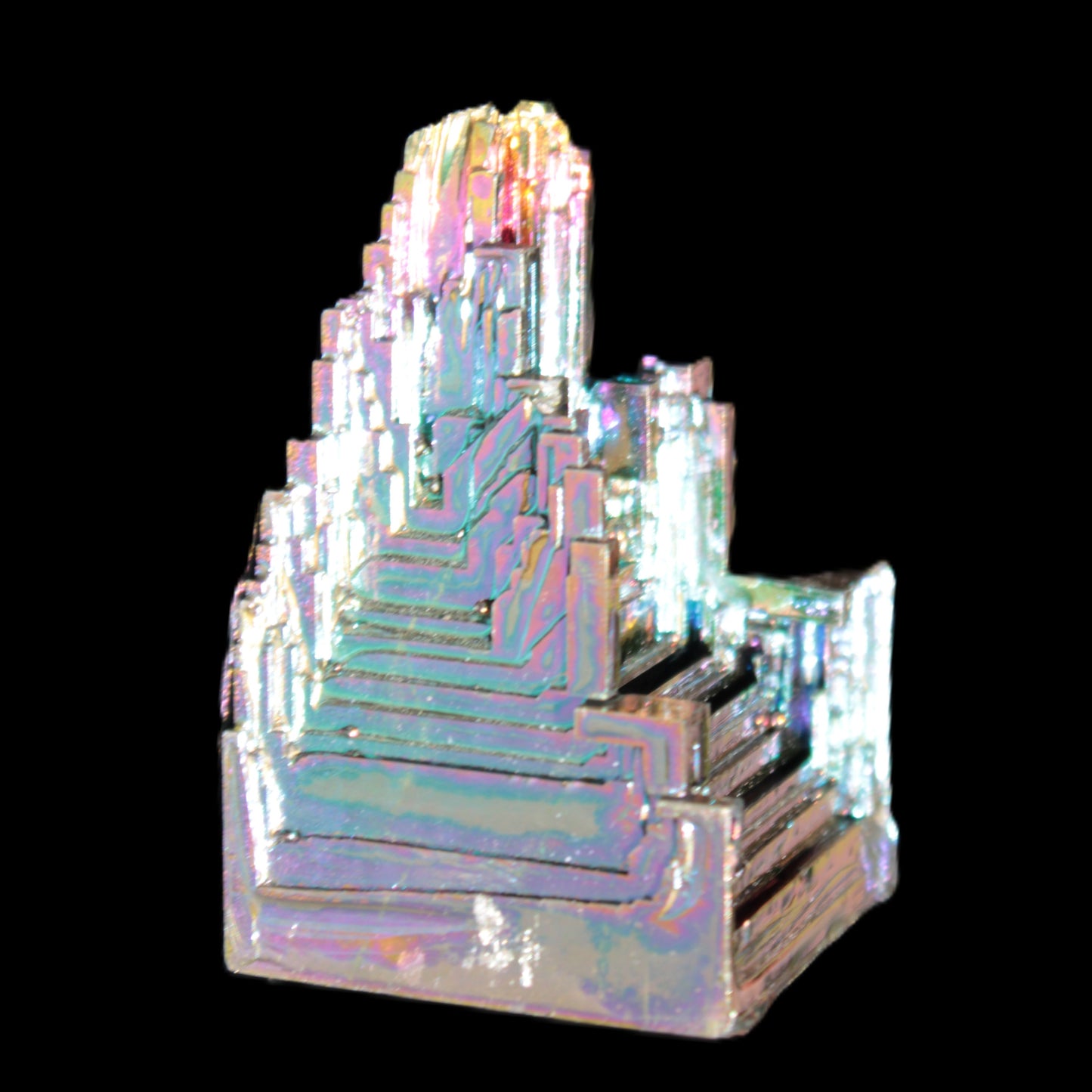 Bismuth castle crystal 28*40mm 56g