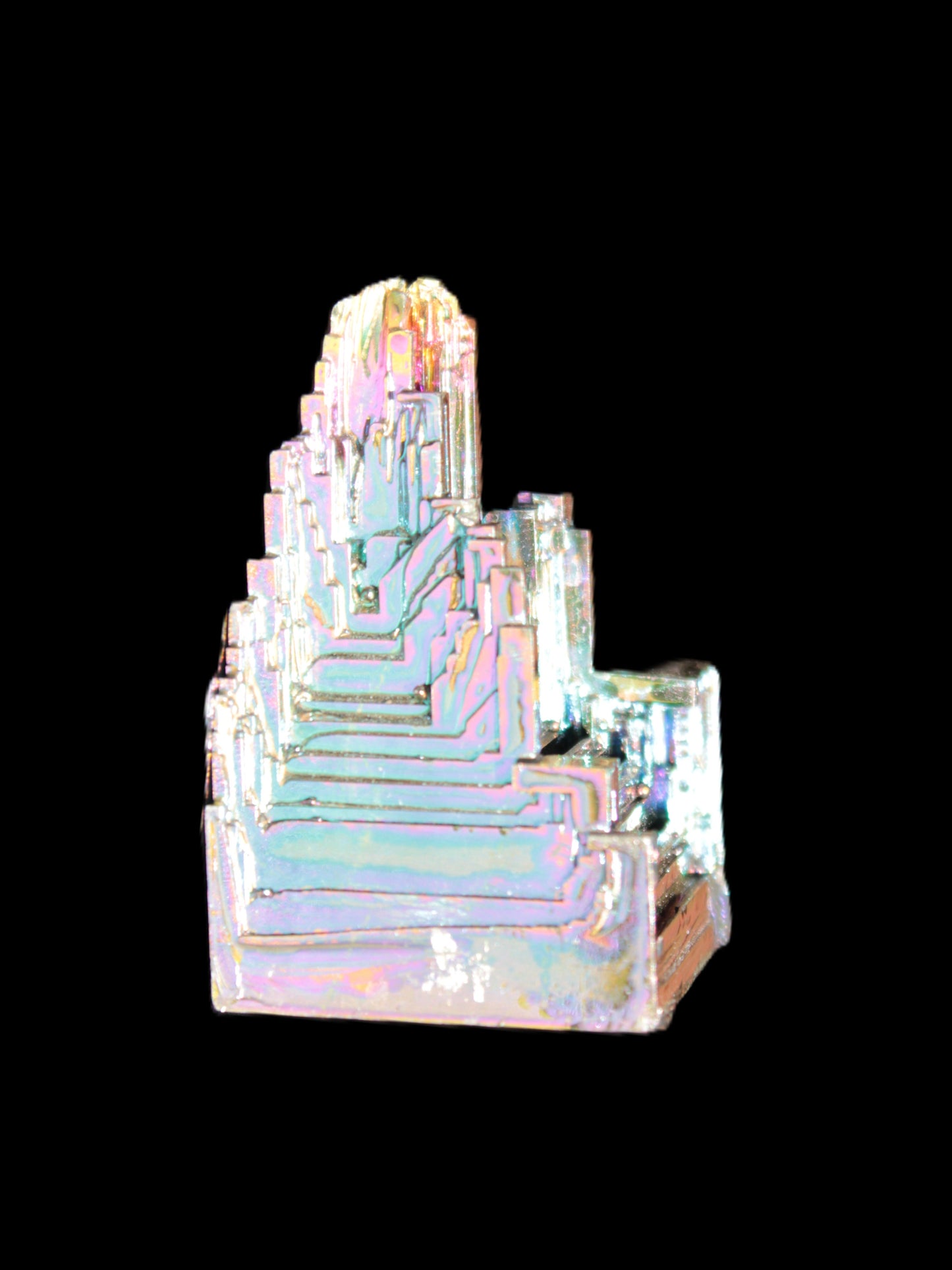 Bismuth castle crystal 28*40mm 56g
