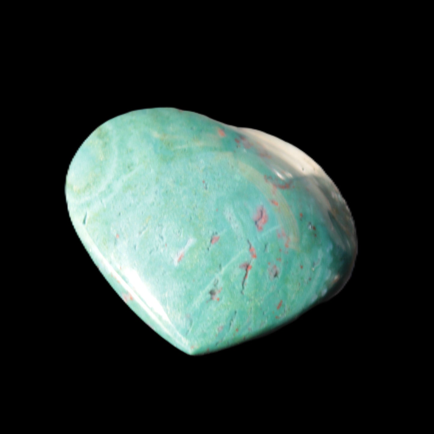 Ocean Jasper heart 46*44mm 52g Rocks and Things Store