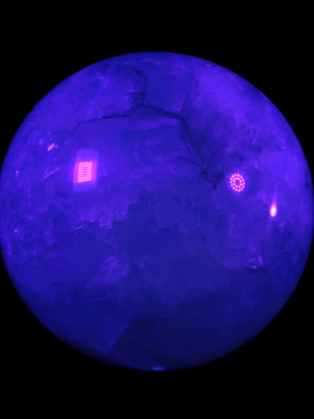 Green Fluorite sphere 141mm 4760g