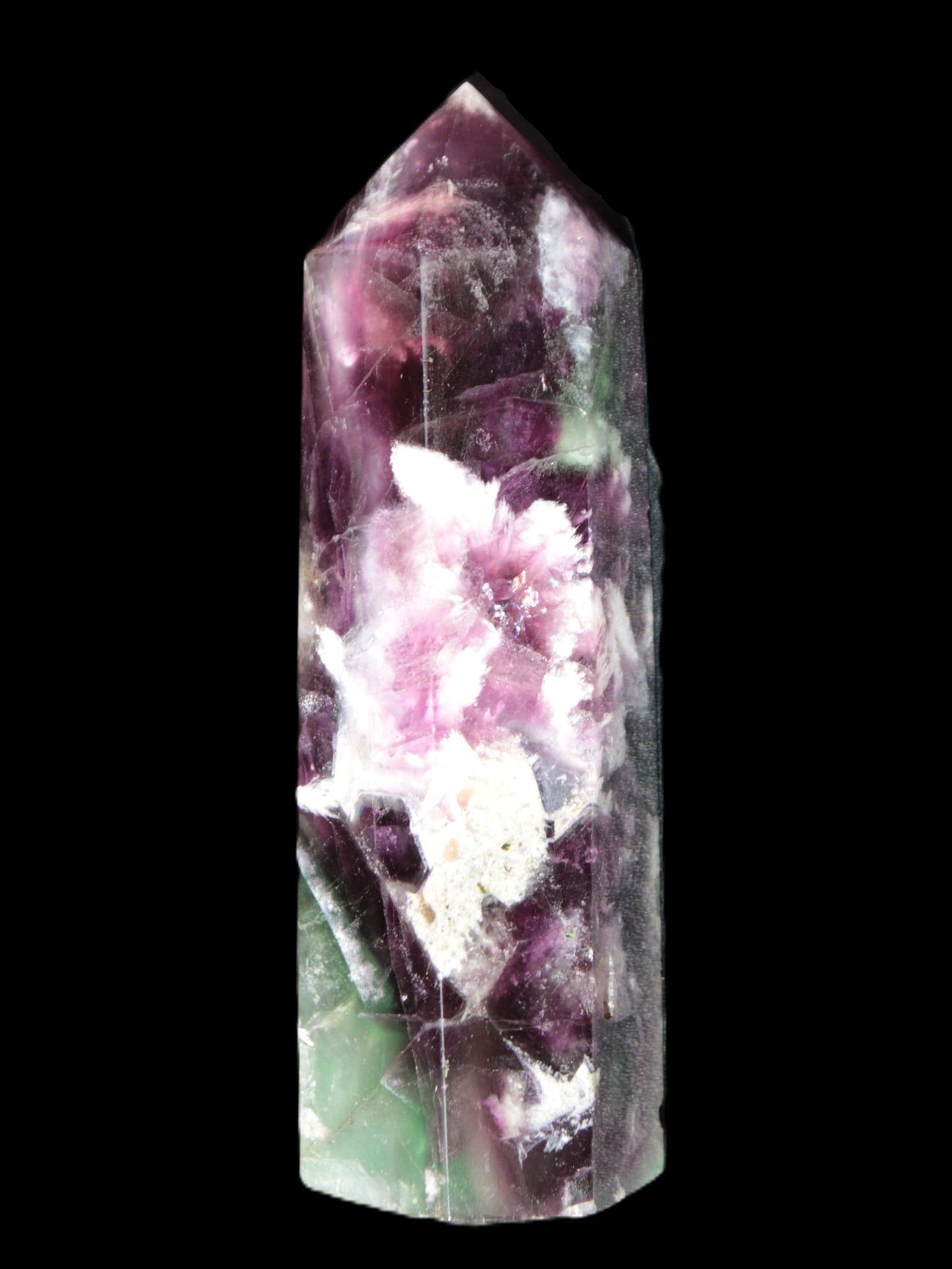 Feather Fluorite obelisk 100mm 178g Rocks and Things Store