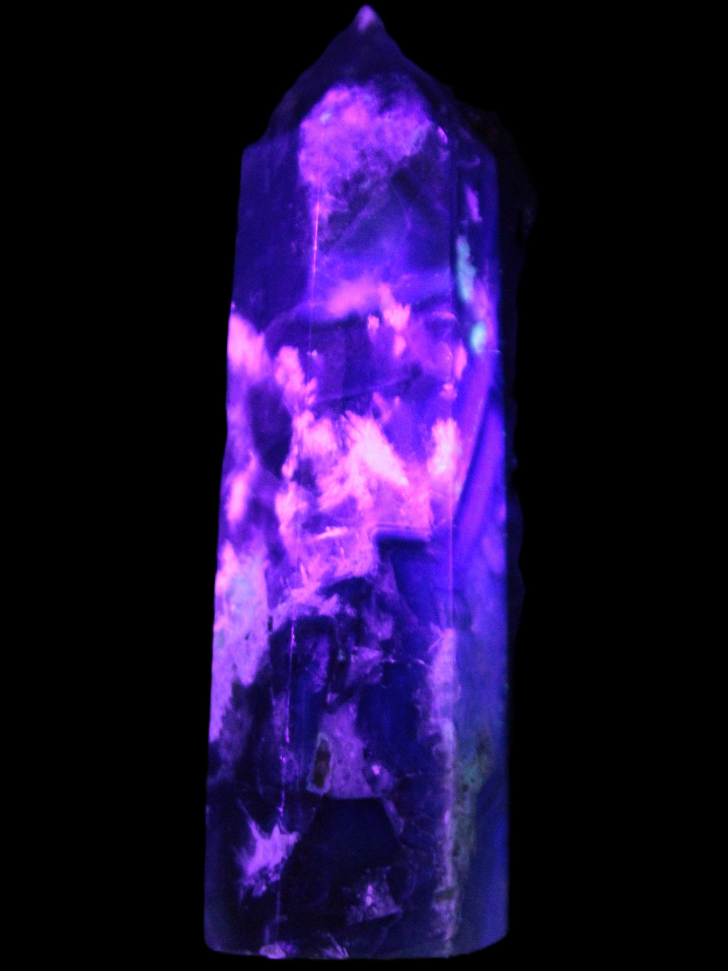 Feather Fluorite obelisk 100mm 178g Rocks and Things Store