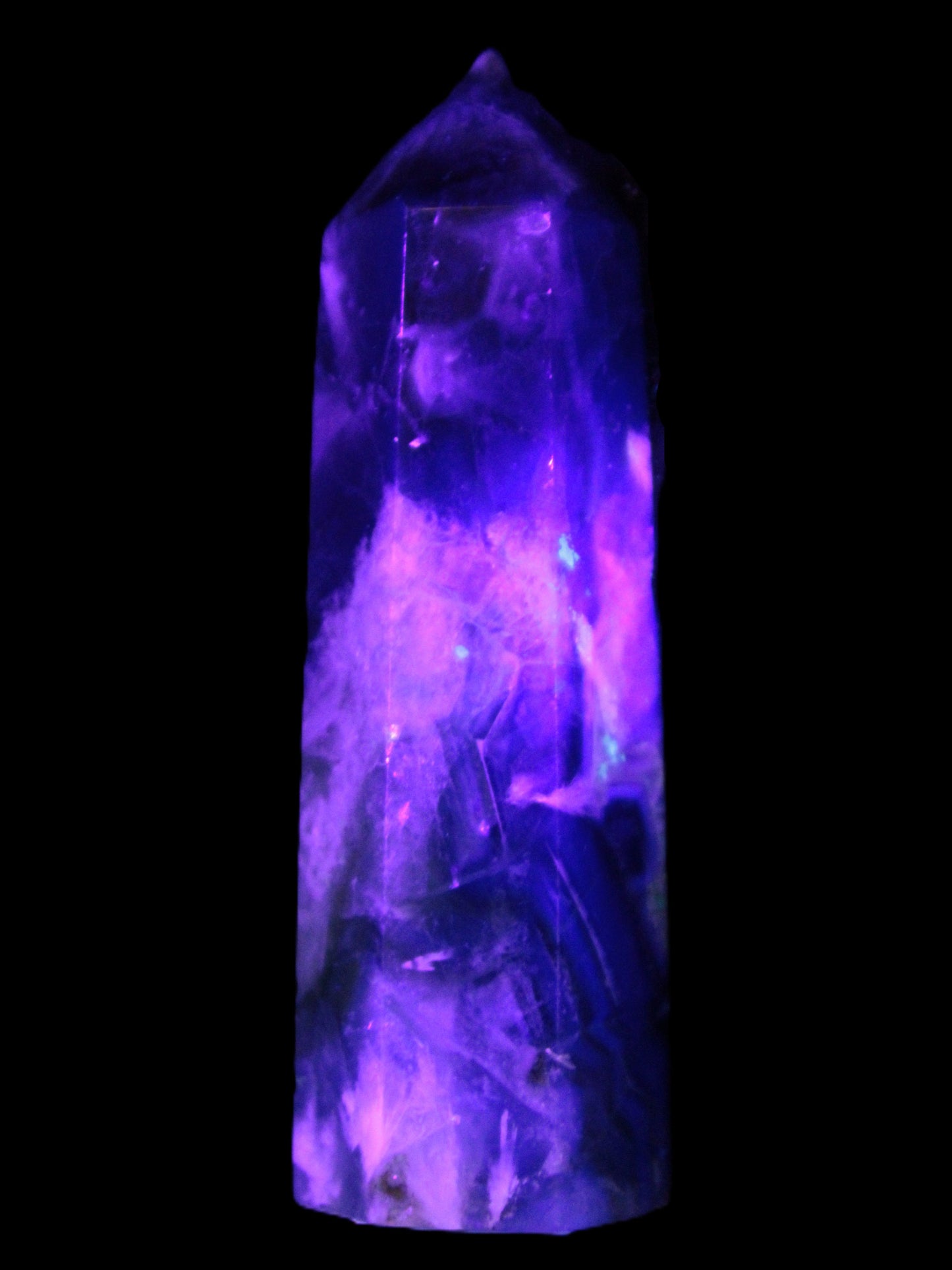 Feather Fluorite obelisk 100mm 178g Rocks and Things Store