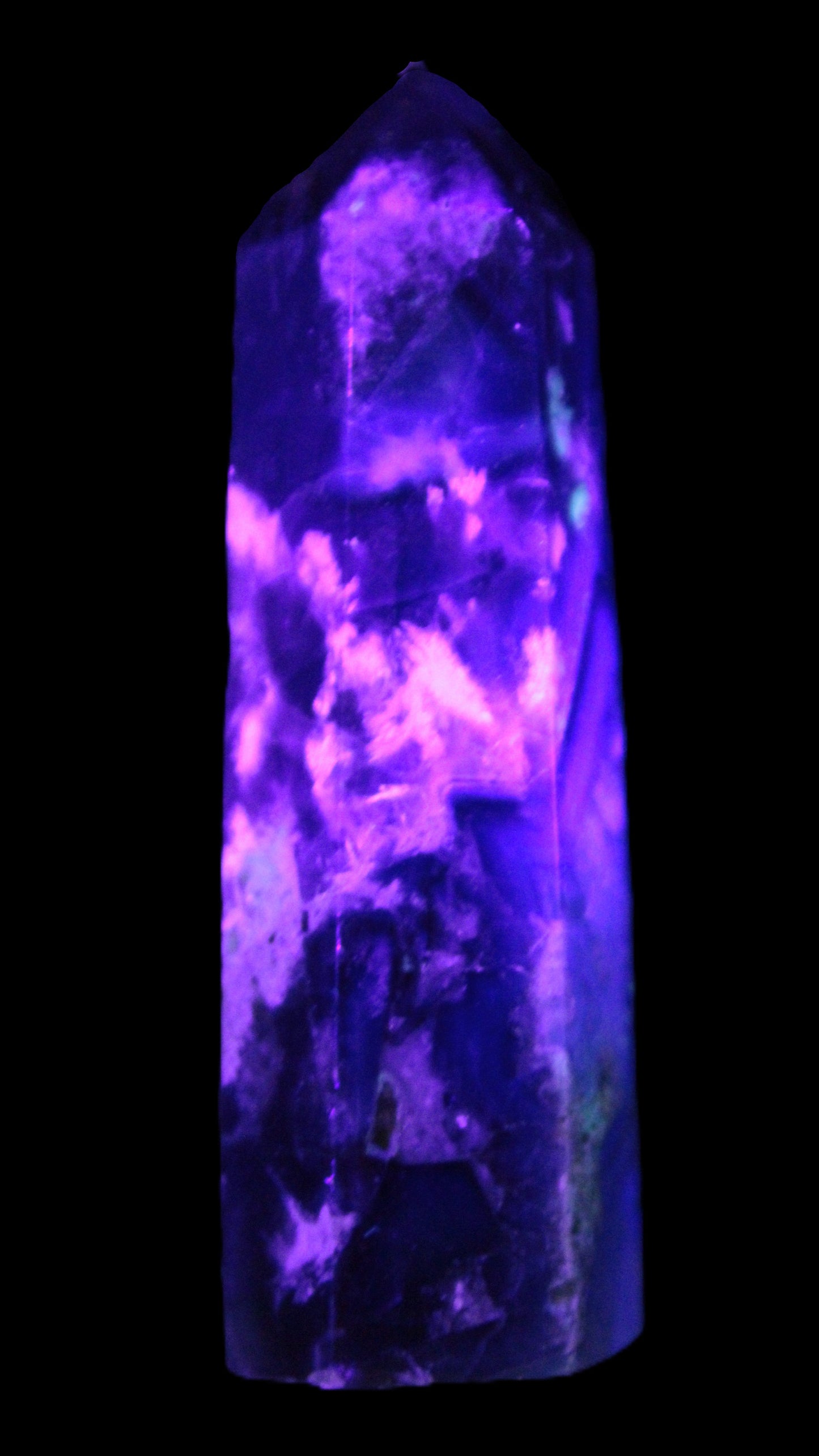 Feather Fluorite obelisk 100mm 178g Rocks and Things Store
