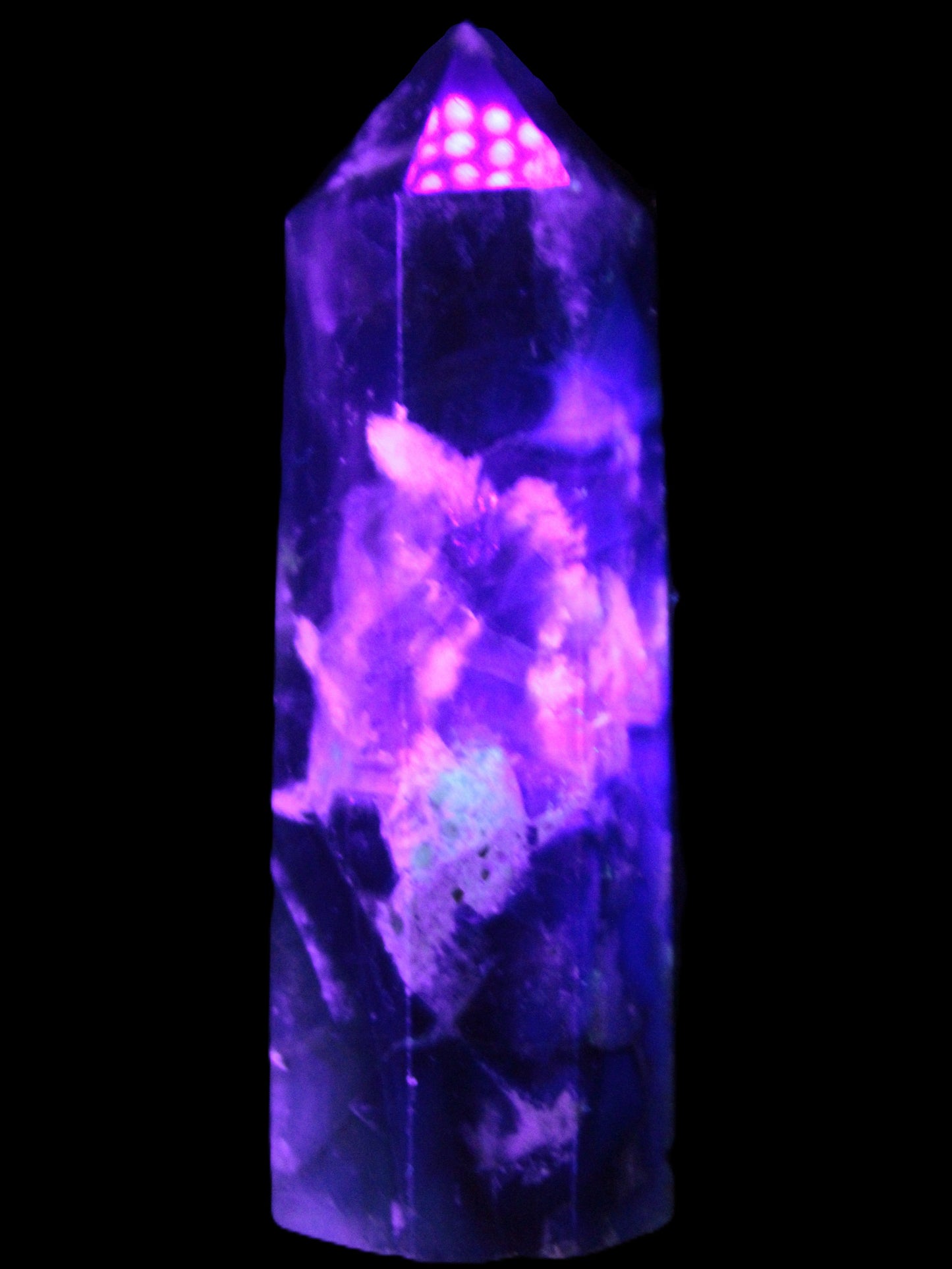 Feather Fluorite obelisk 100mm 178g Rocks and Things Store