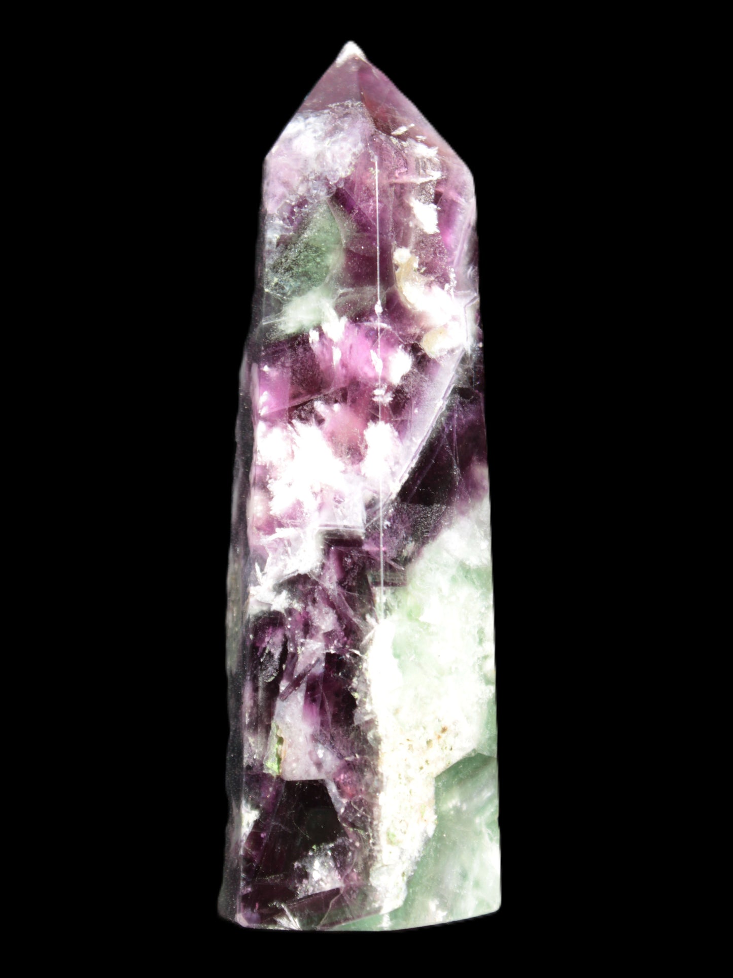 Feather Fluorite obelisk 100mm 178g Rocks and Things Store