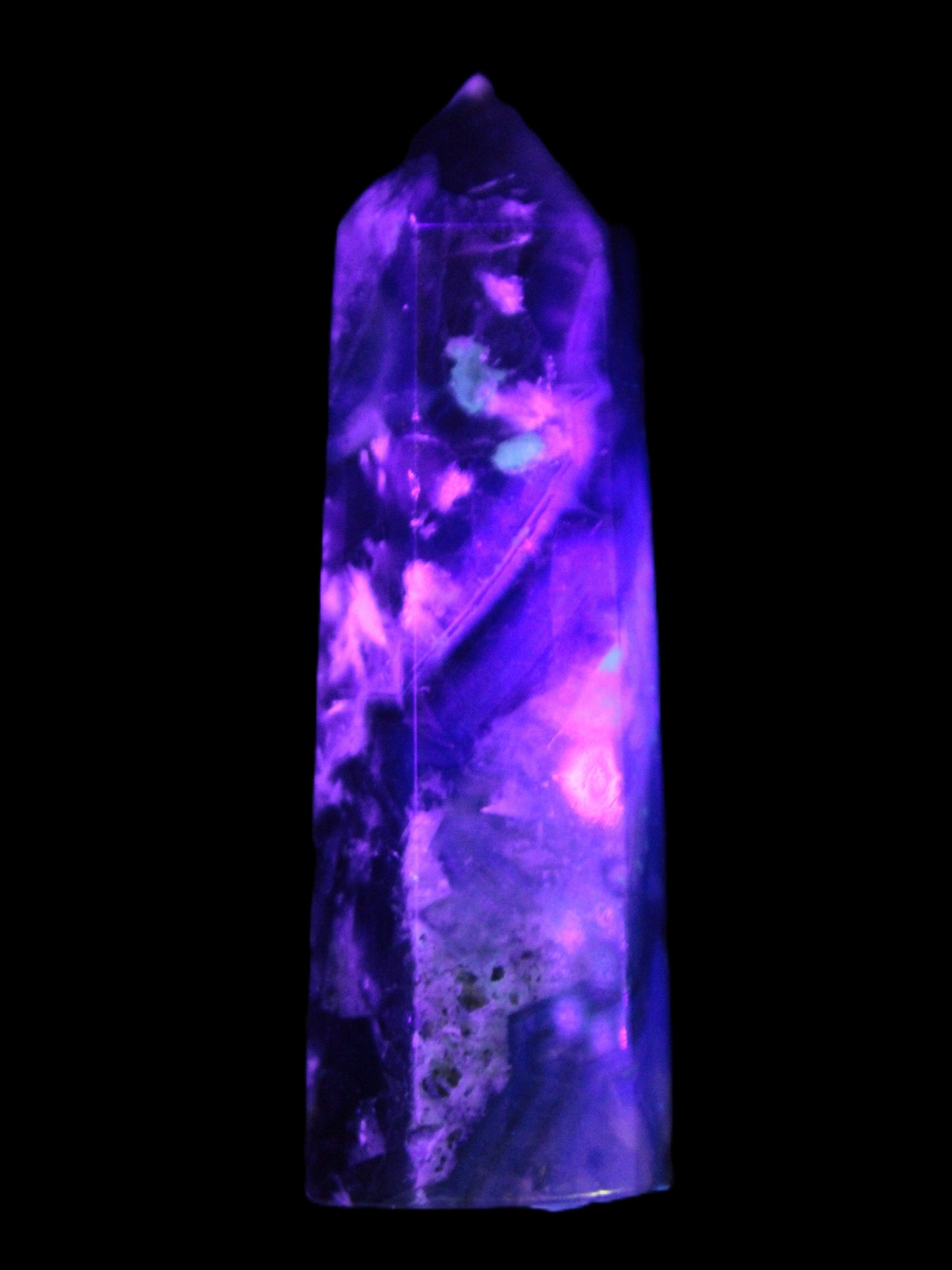 Feather Fluorite obelisk 100mm 178g Rocks and Things Store