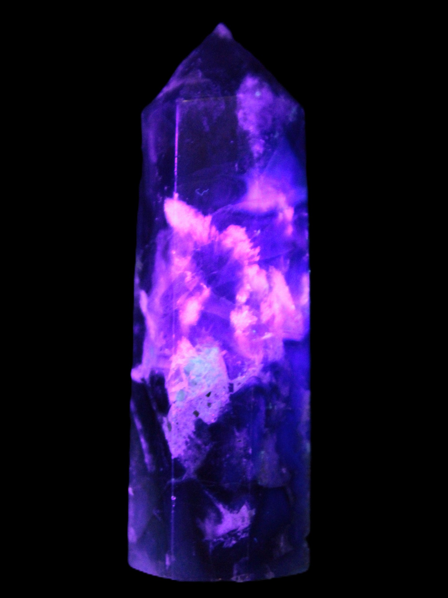 Feather Fluorite obelisk 100mm 178g Rocks and Things Store