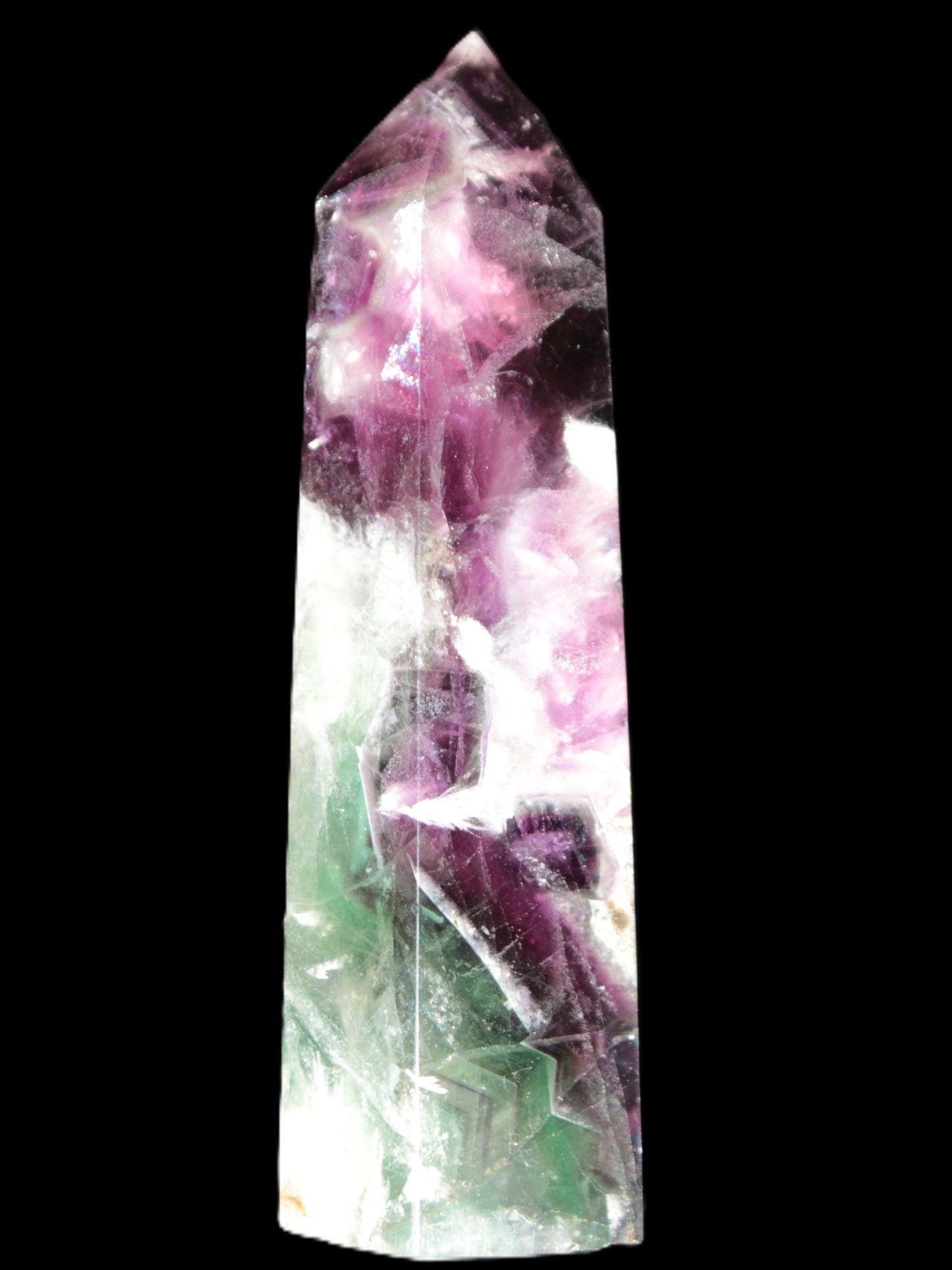 Feather Fluorite obelisk 100mm 178g Rocks and Things Store