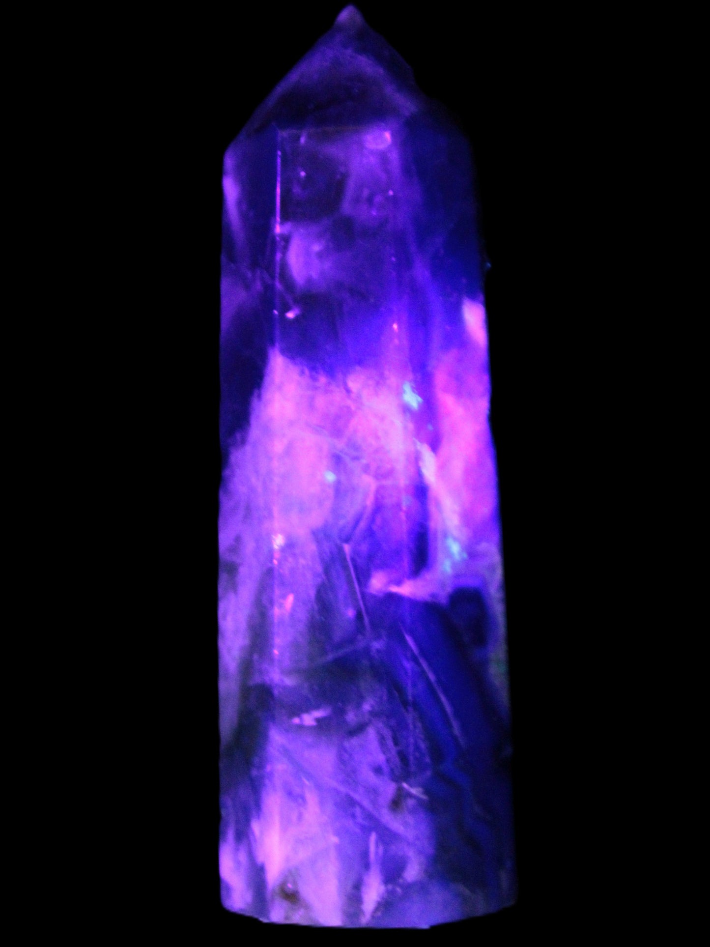 Feather Fluorite obelisk 100mm 178g Rocks and Things Store