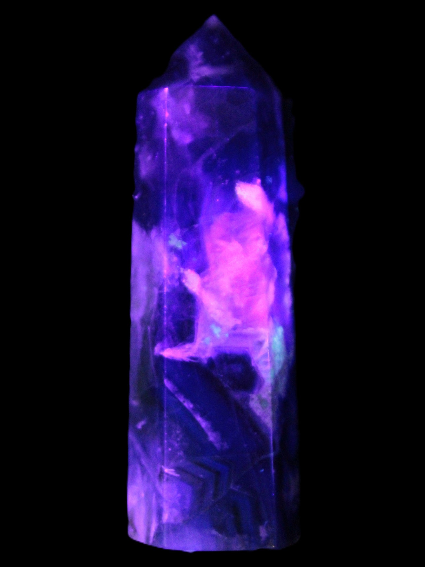 Feather Fluorite obelisk 100mm 178g Rocks and Things Store