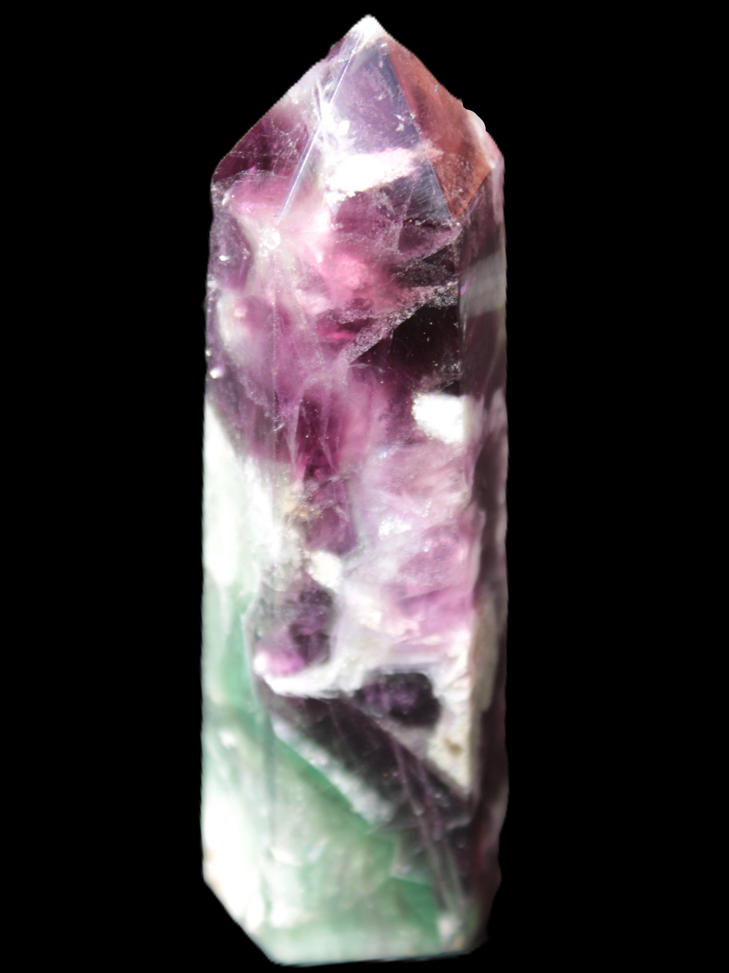 Feather Fluorite obelisk 100mm 178g Rocks and Things Store