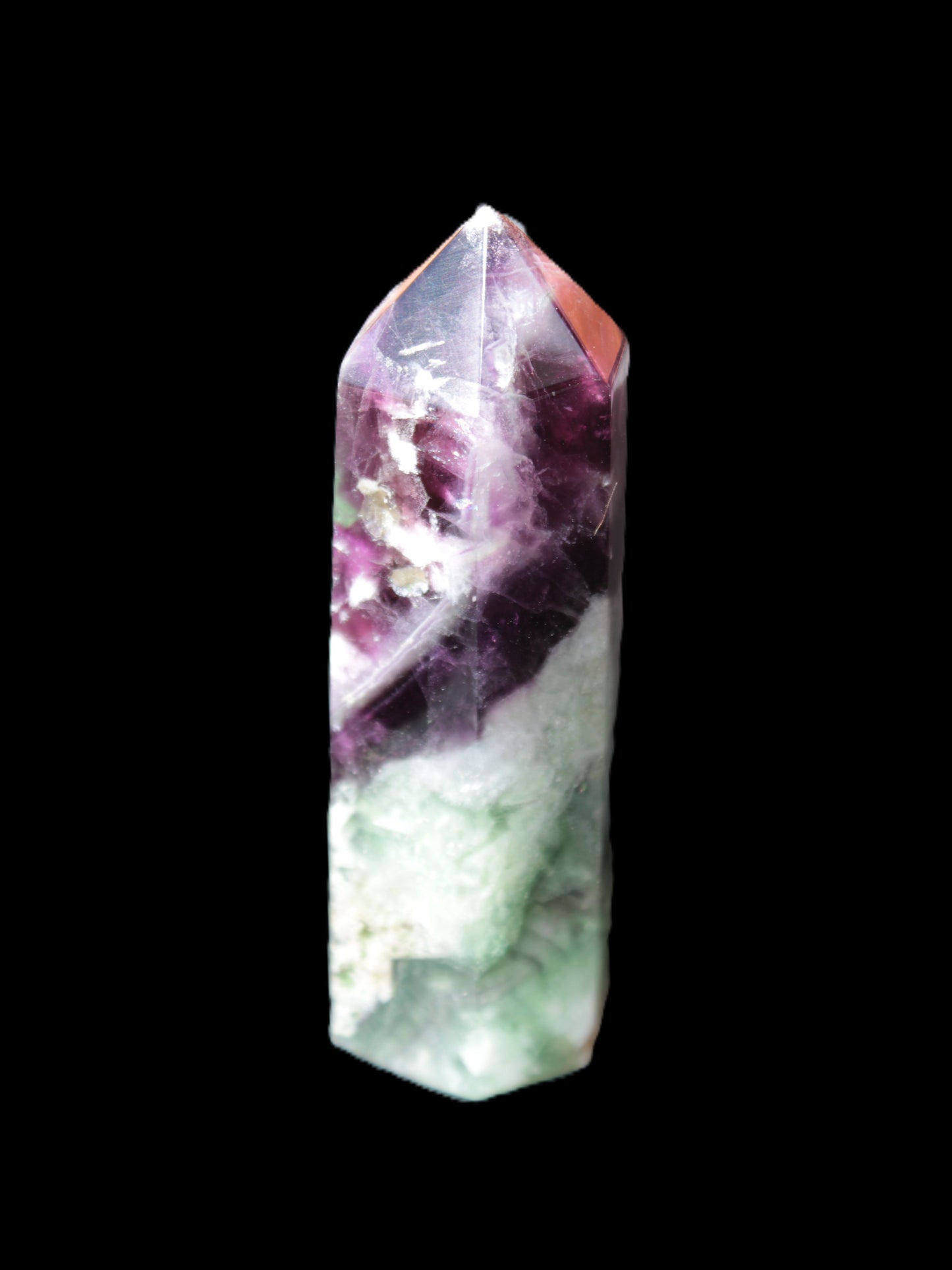 Feather Fluorite obelisk 100mm 178g Rocks and Things Store