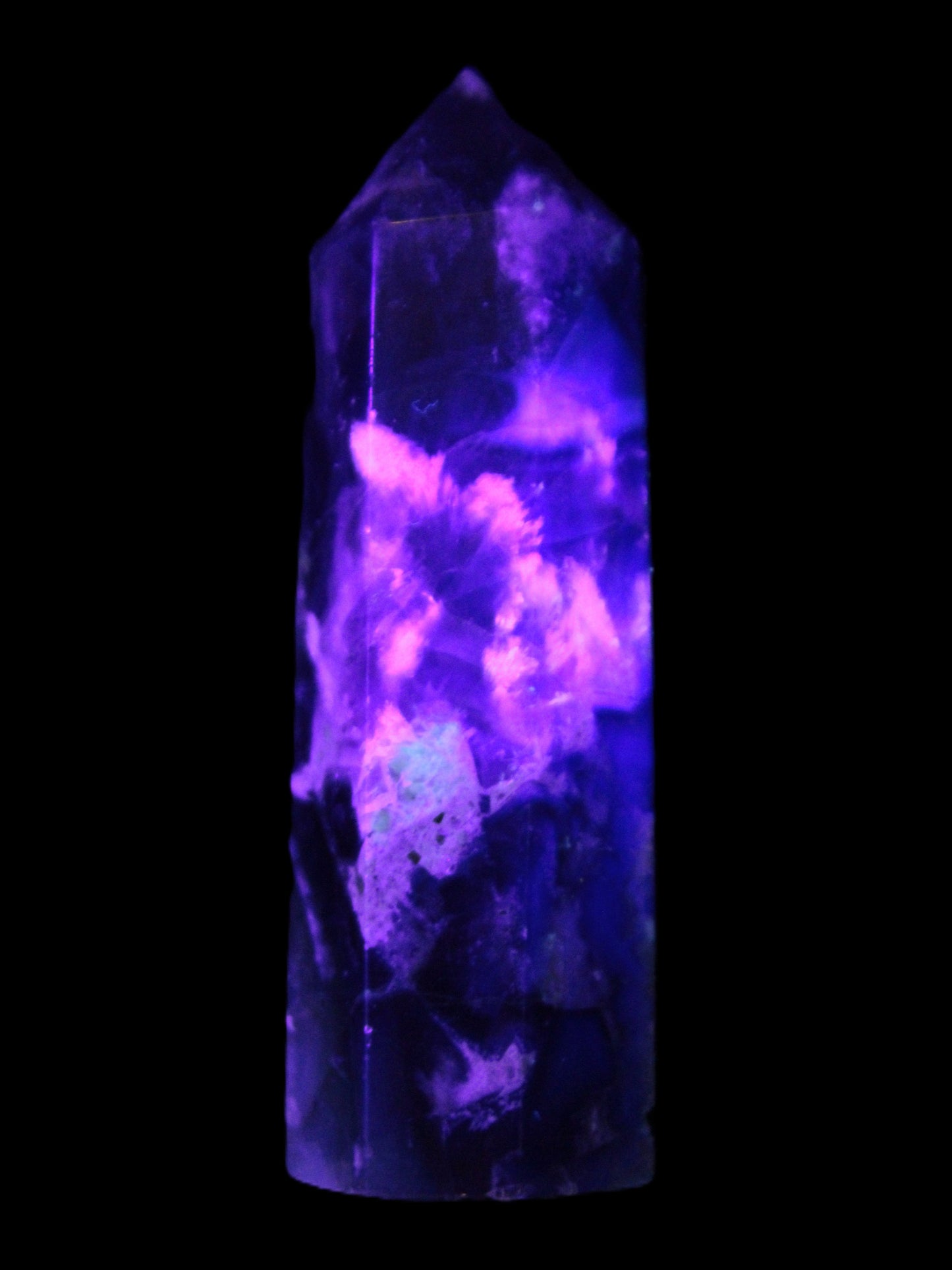 Feather Fluorite obelisk 100mm 178g Rocks and Things Store