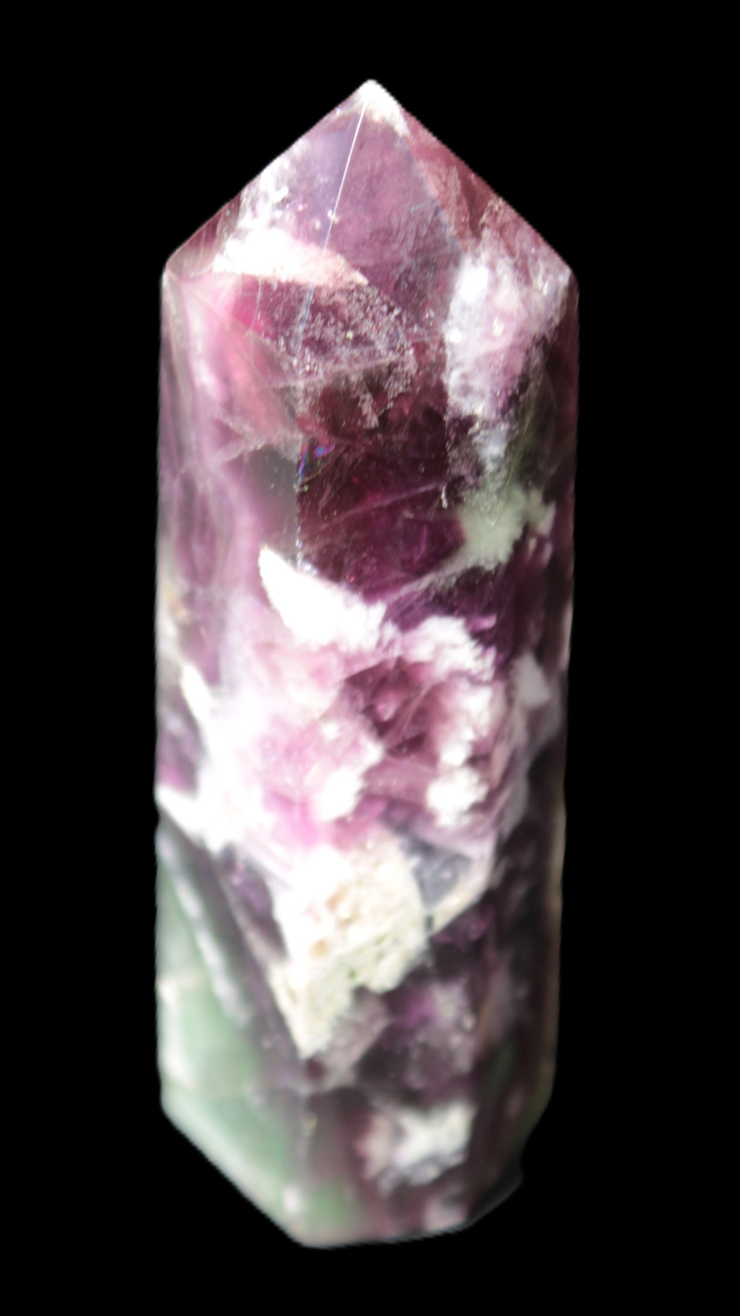 Feather Fluorite obelisk 100mm 178g Rocks and Things Store