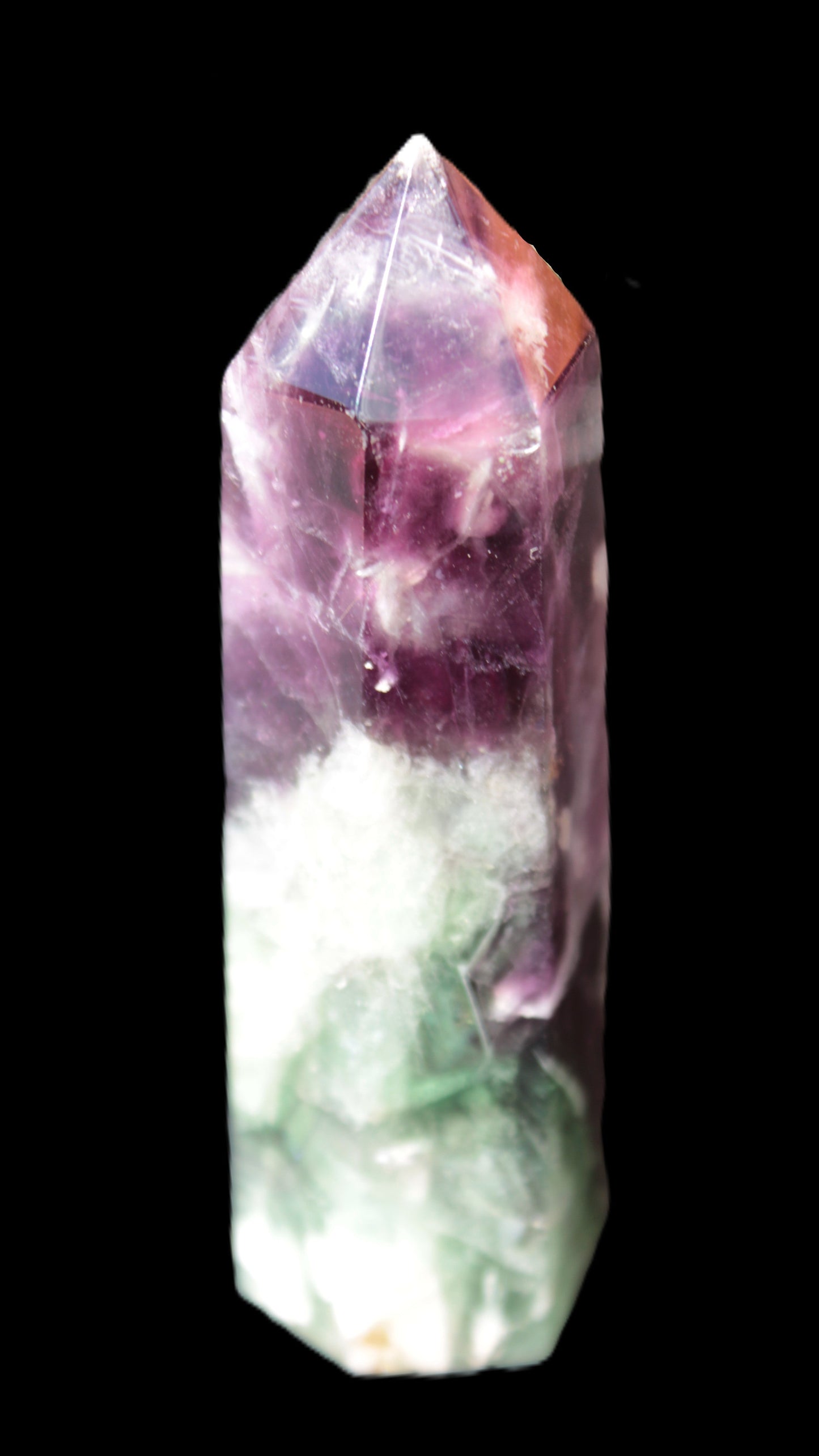 Feather Fluorite obelisk 100mm 178g Rocks and Things Store