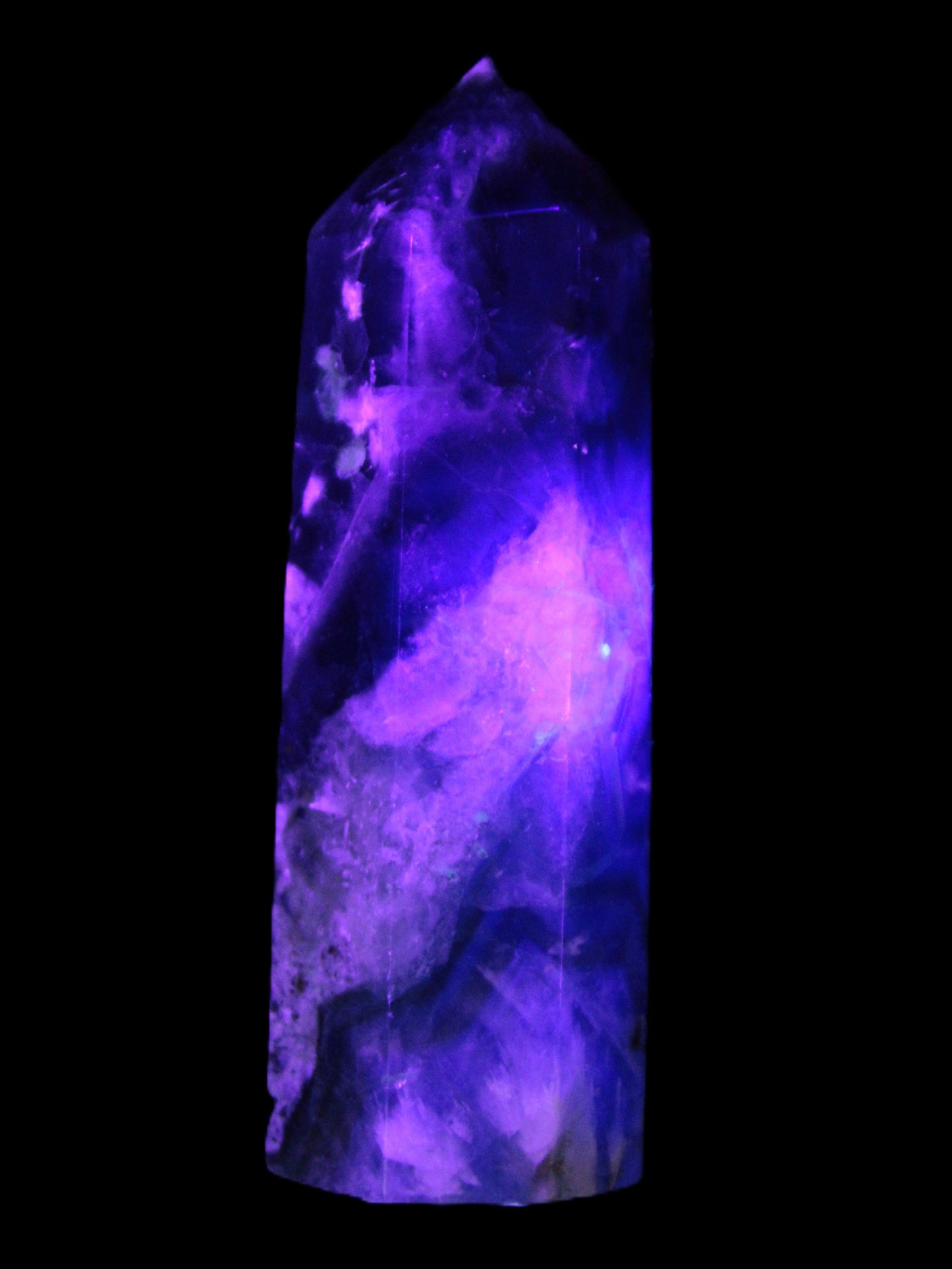 Feather Fluorite obelisk 100mm 178g Rocks and Things Store