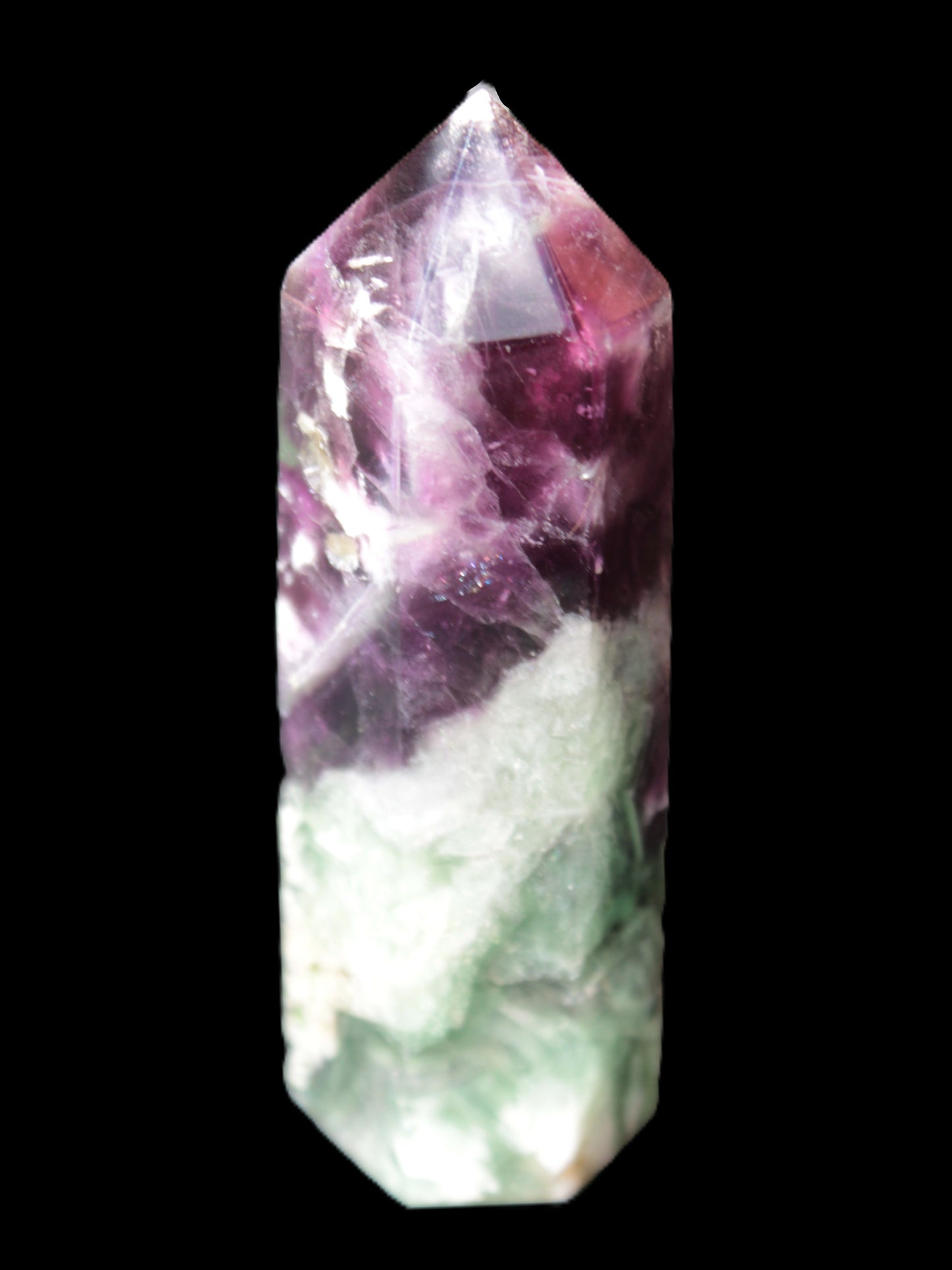 Feather Fluorite obelisk 100mm 178g Rocks and Things Store