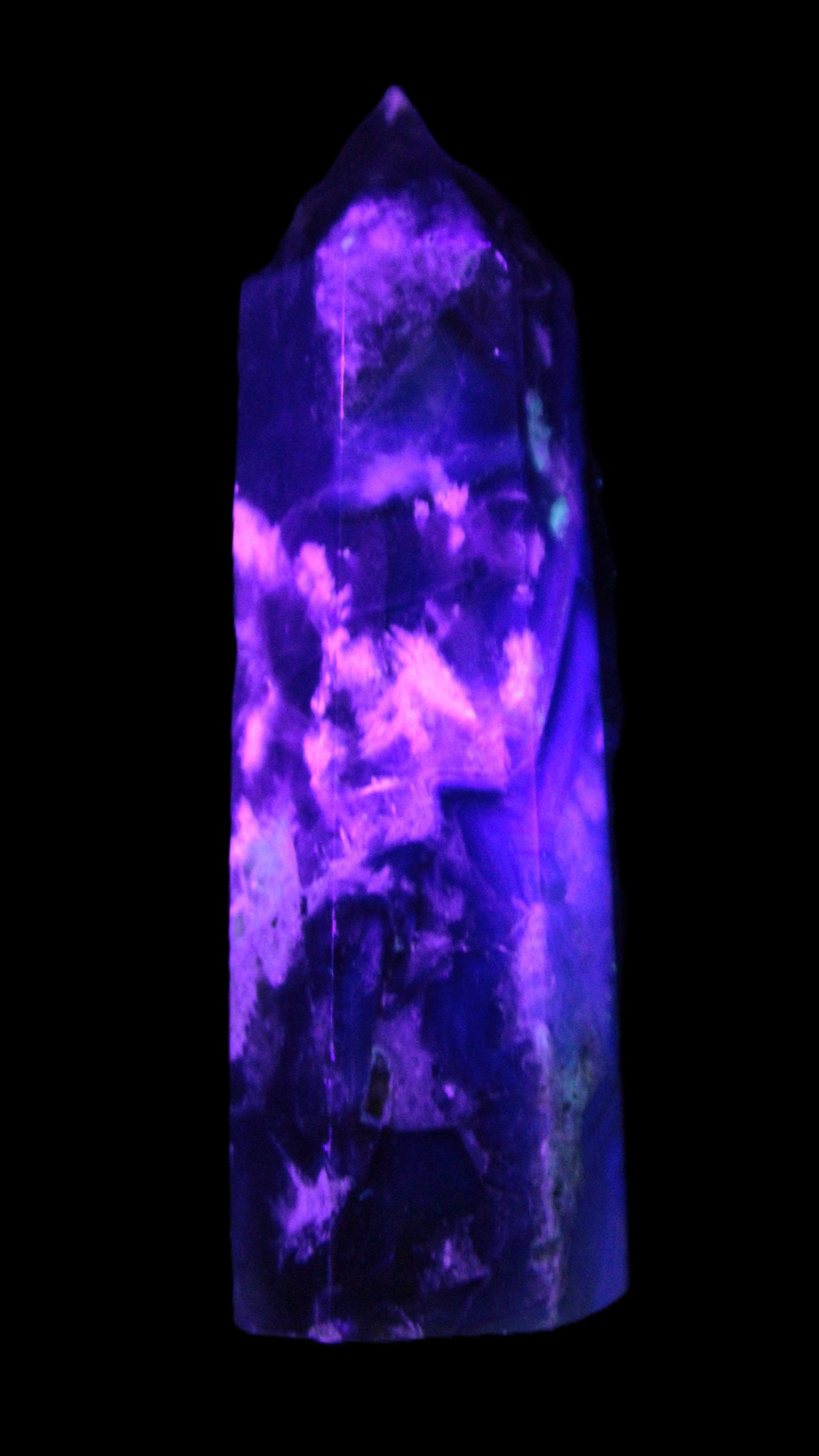 Feather Fluorite obelisk 100mm 178g Rocks and Things Store
