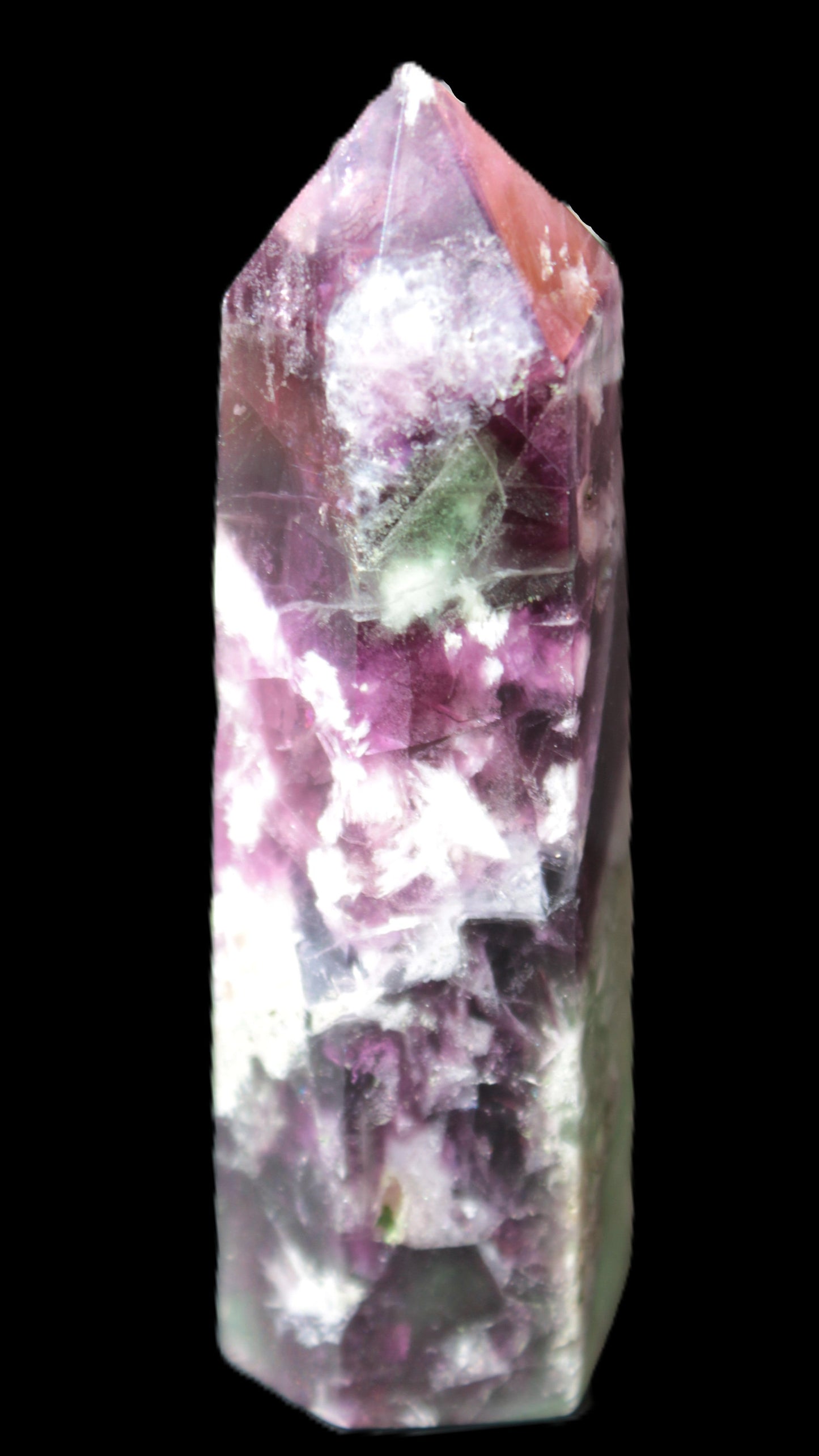 Feather Fluorite obelisk 100mm 178g Rocks and Things Store