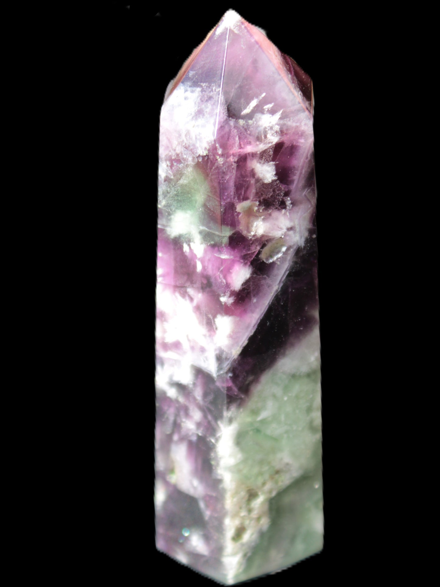Feather Fluorite obelisk 100mm 178g Rocks and Things Store