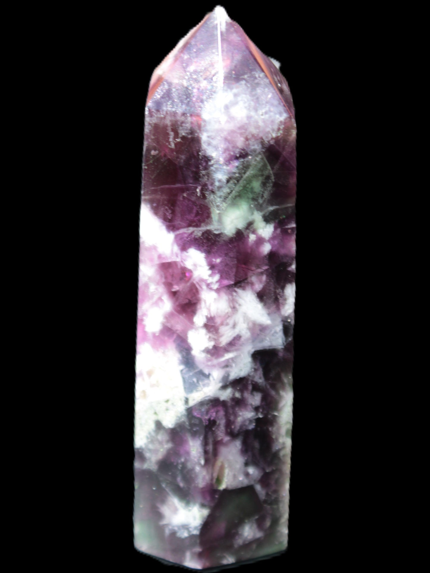 Feather Fluorite obelisk 100mm 178g Rocks and Things Store