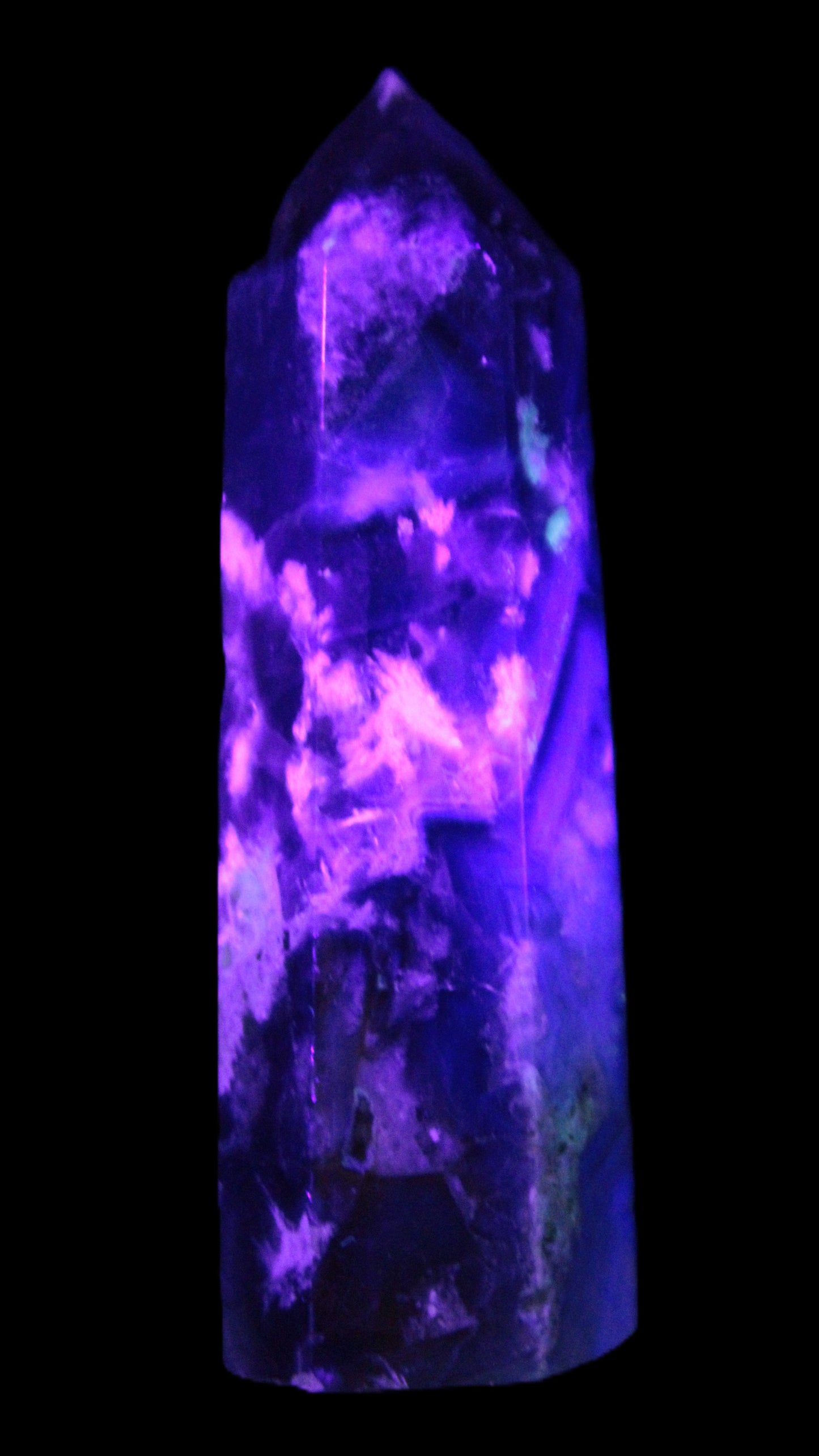 Feather Fluorite obelisk 100mm 178g Rocks and Things Store