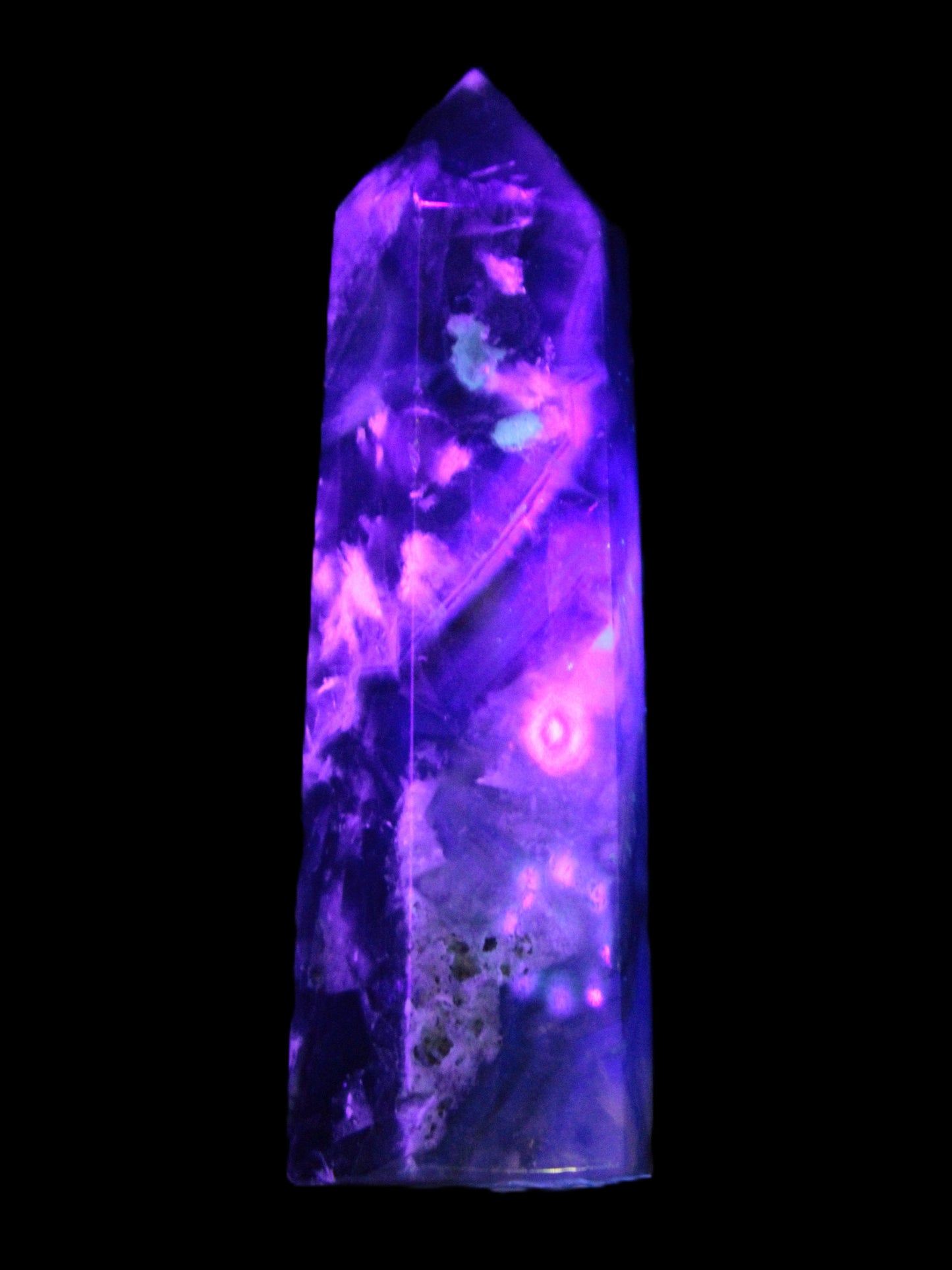 Feather Fluorite obelisk 100mm 178g Rocks and Things Store