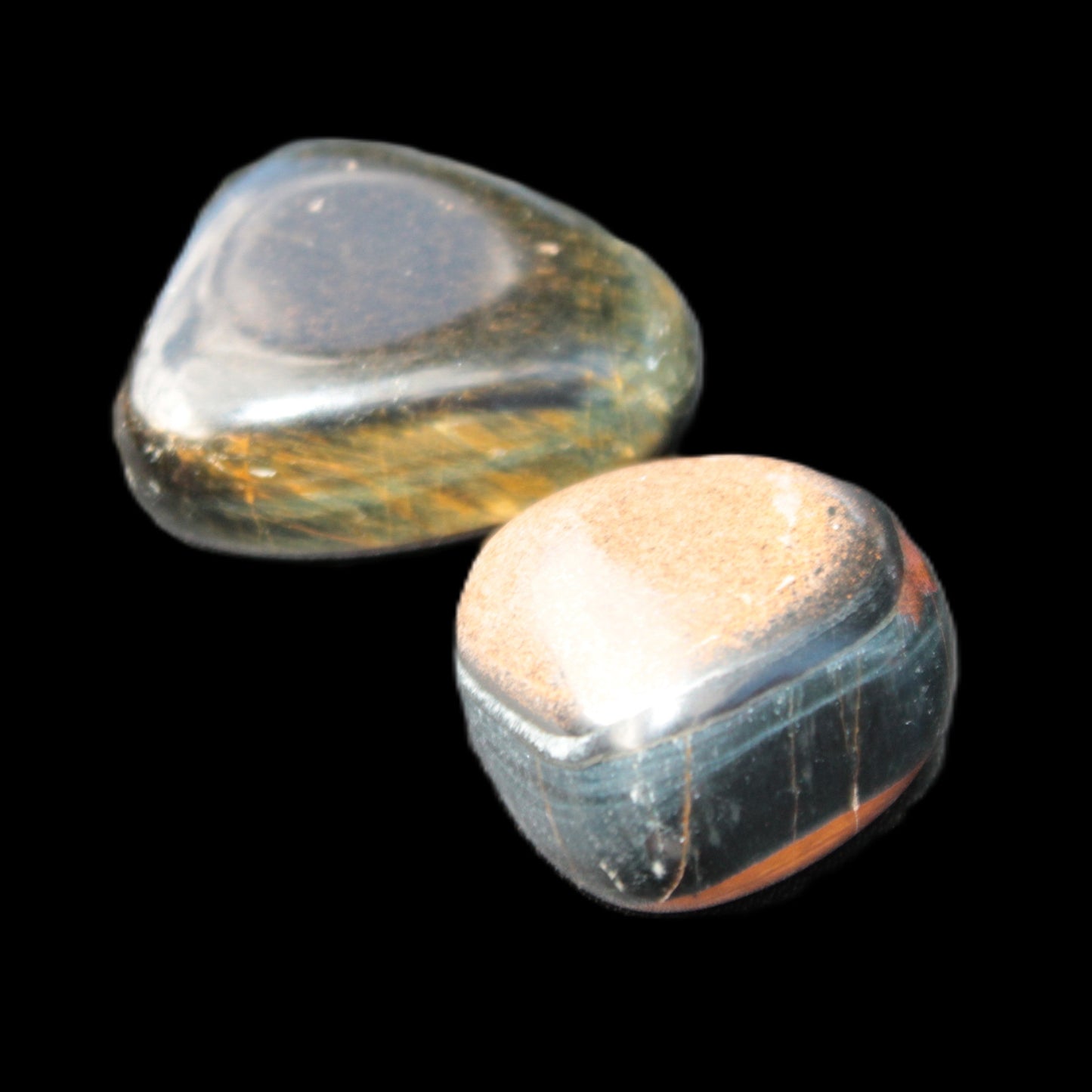 Blue Tigers Eye 2 stones 20g Rocks and Things Store