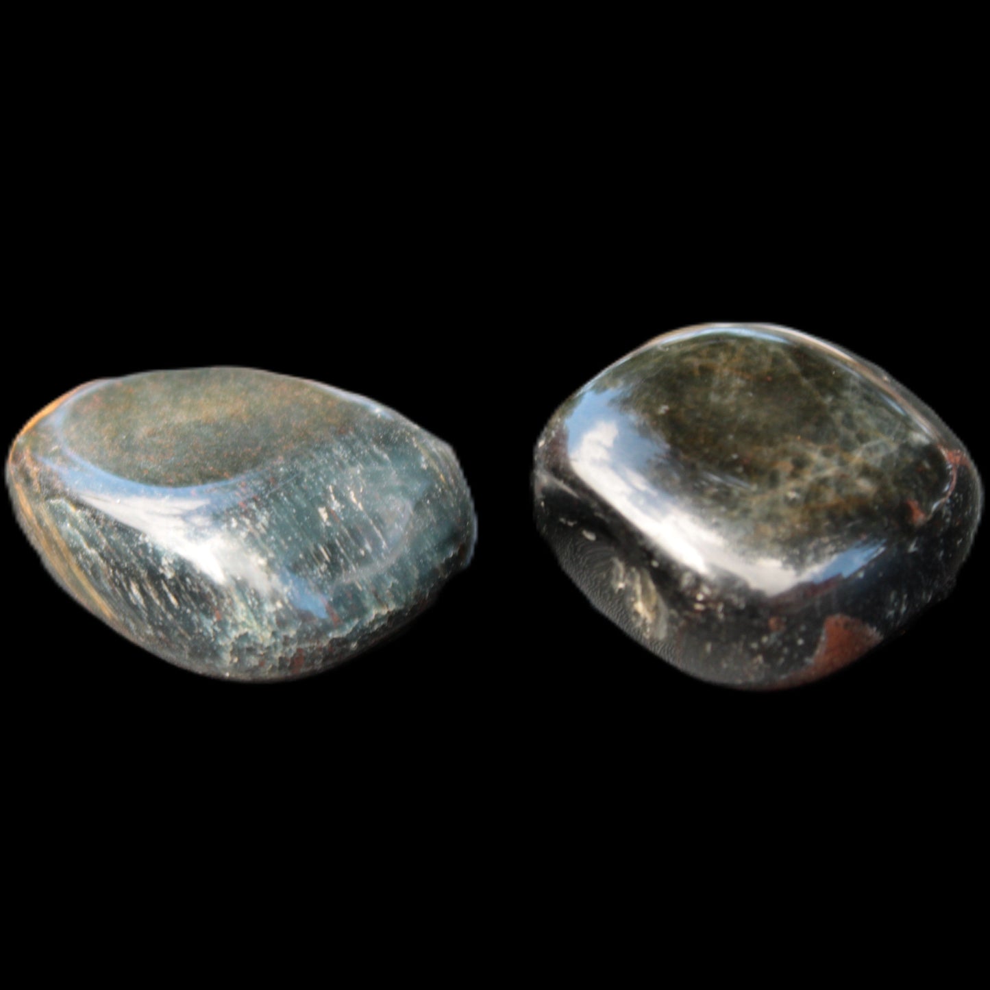 Blue Tigers Eye 2 stones 20g Rocks and Things Store