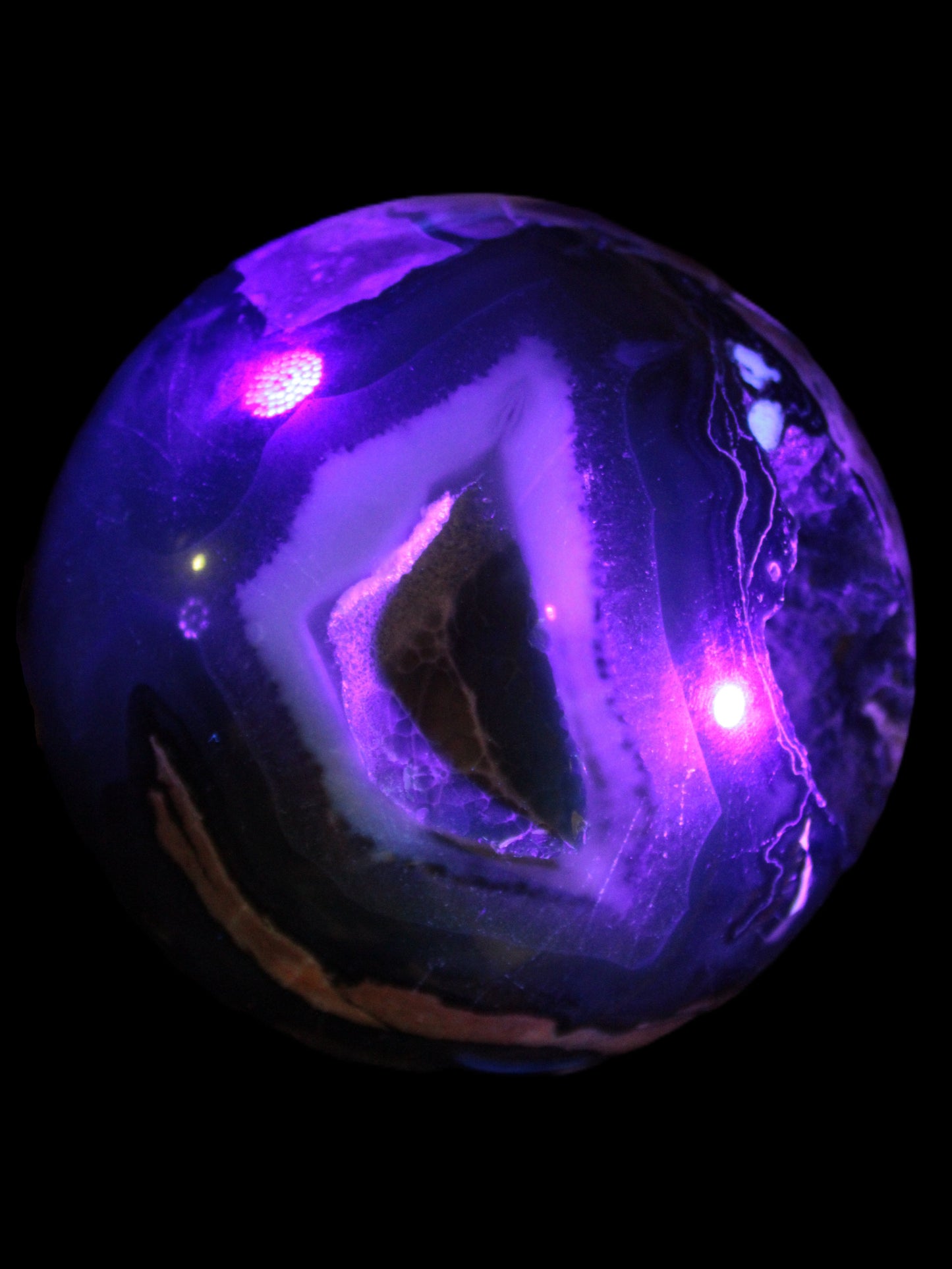 Volcano Agate sphere 119mm 2167g Rocks and Things Store