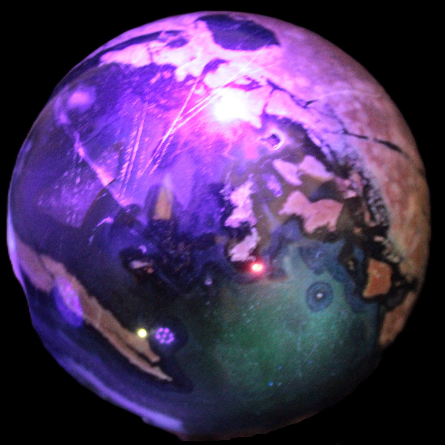Volcano Agate sphere 119mm 2167g Rocks and Things Store