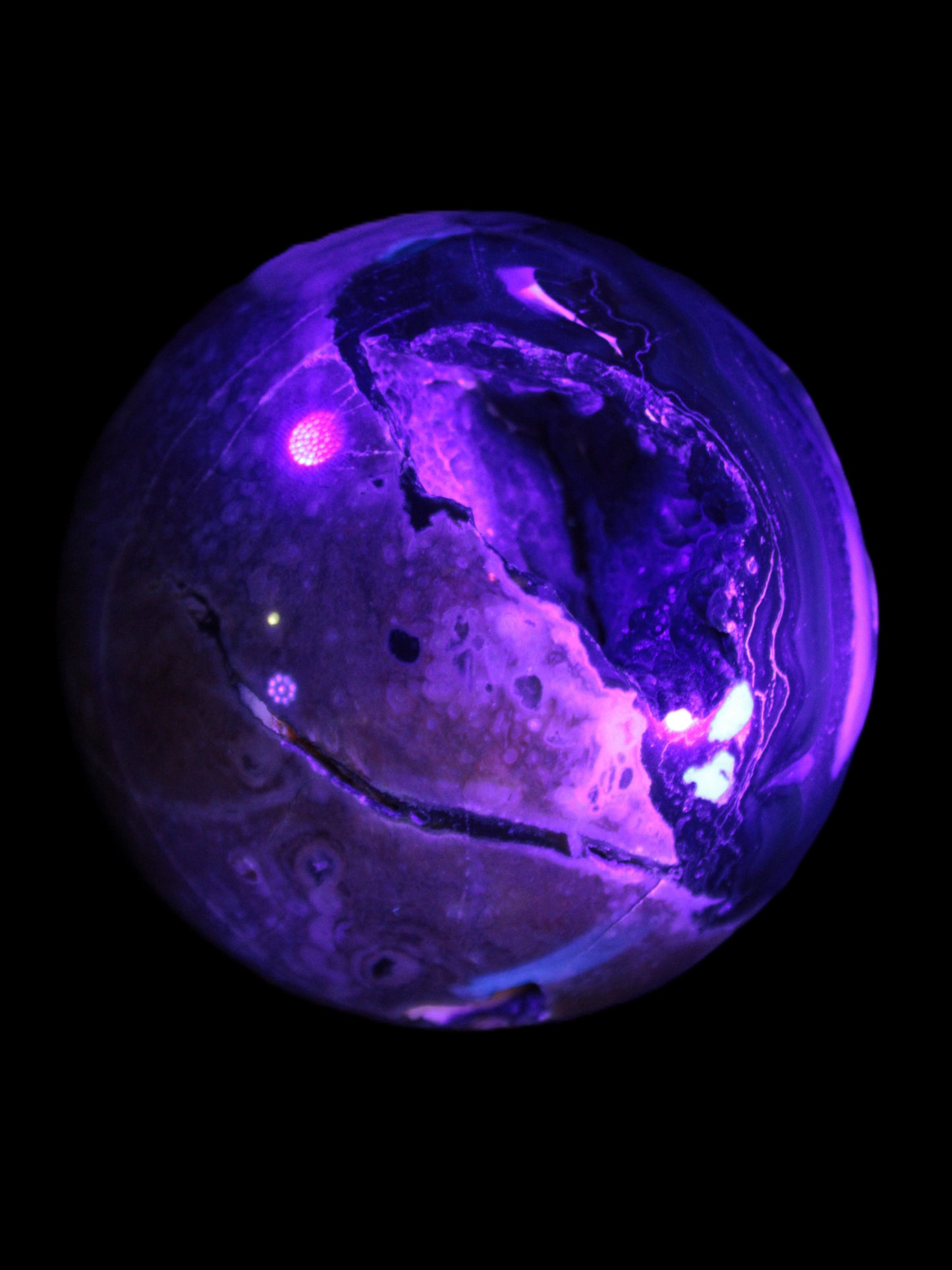 Volcano Agate sphere 119mm 2167g Rocks and Things Store