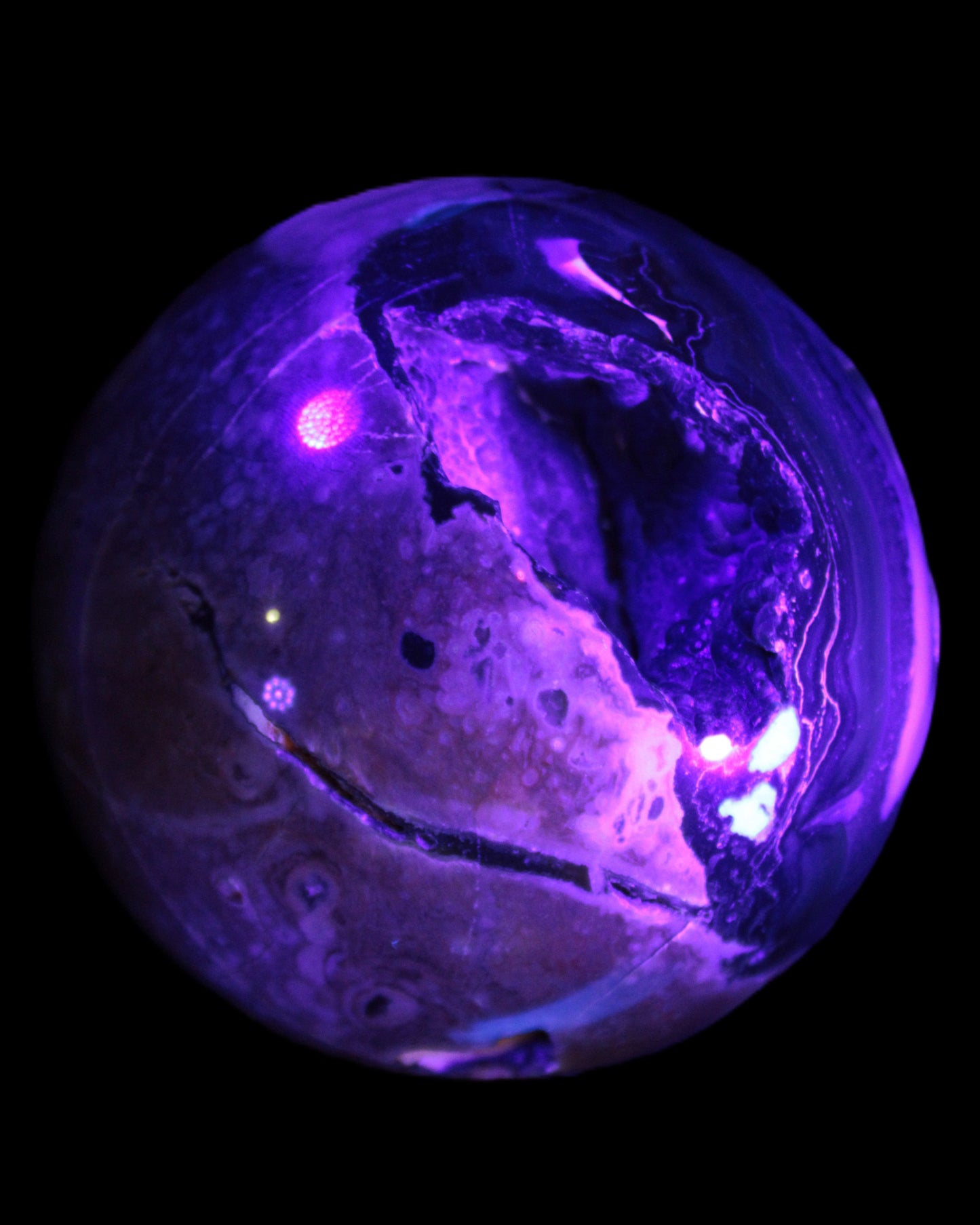Volcano Agate sphere 119mm 2167g Rocks and Things Store