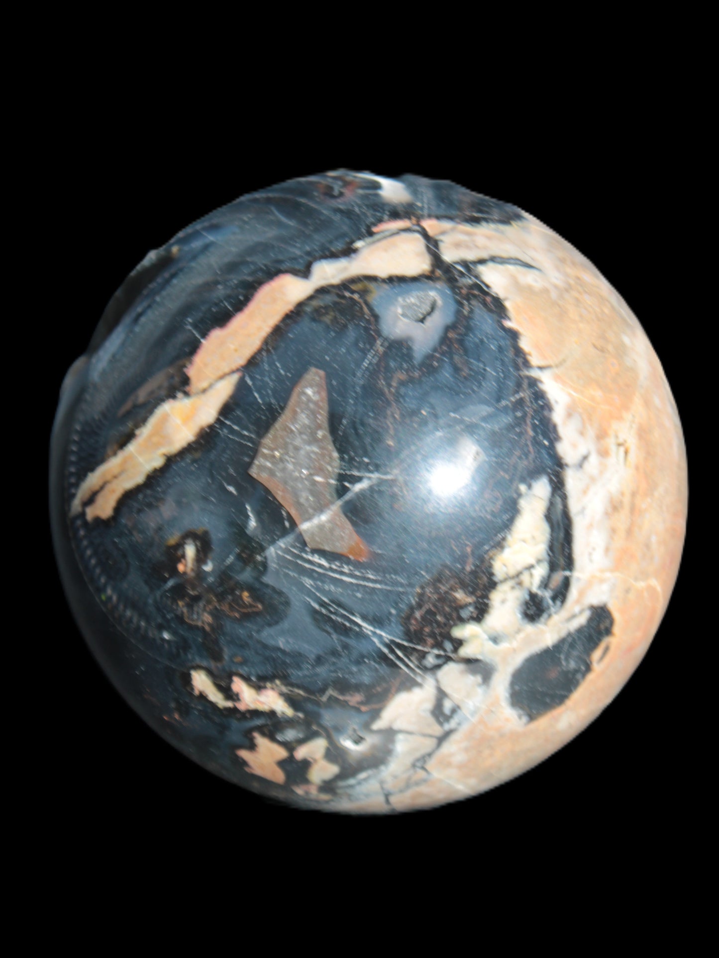 Volcano Agate sphere 119mm 2167g Rocks and Things Store
