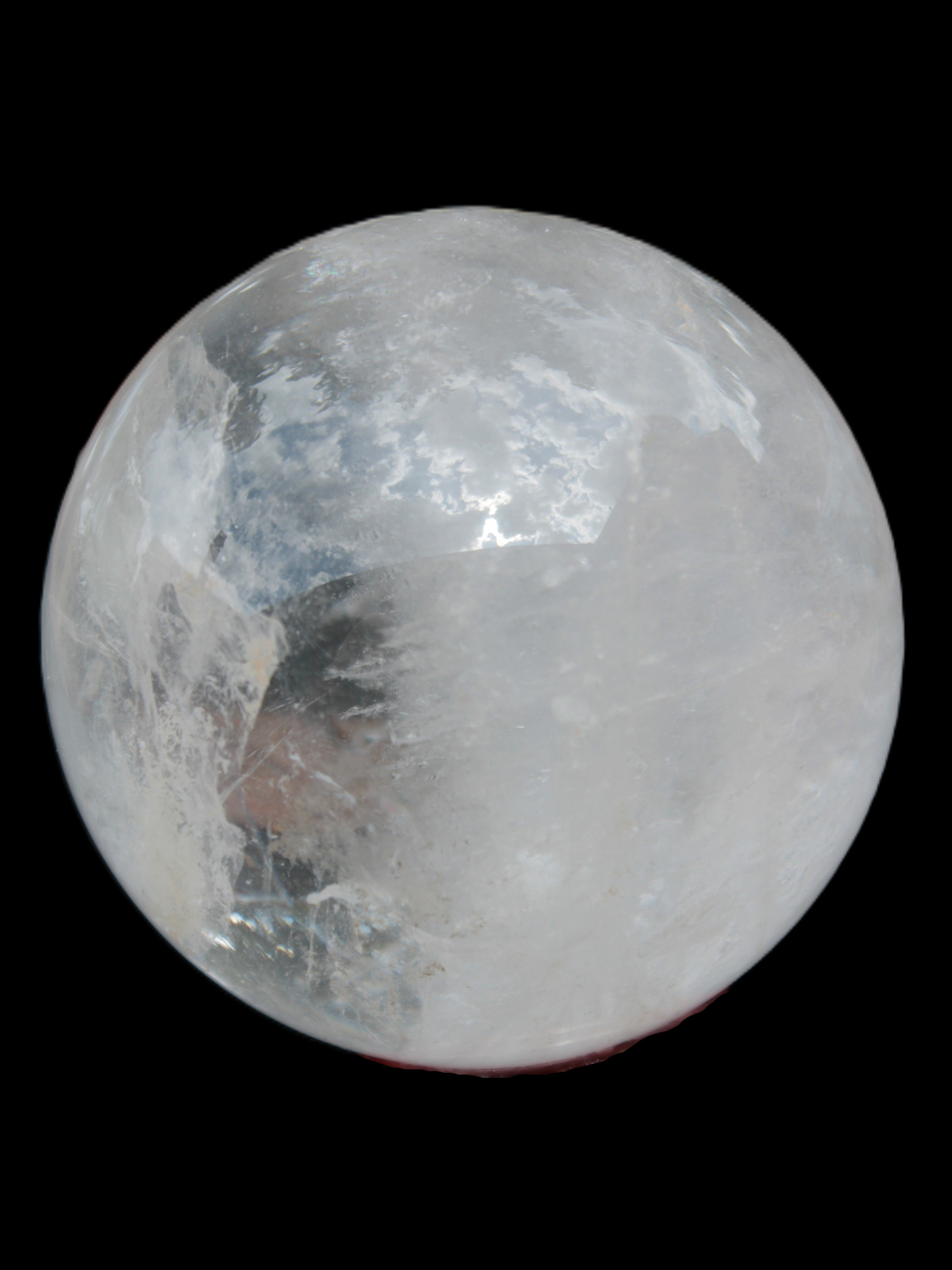 Clear Quartz Yin Yang sphere 74mm 519g Rocks and Things Store