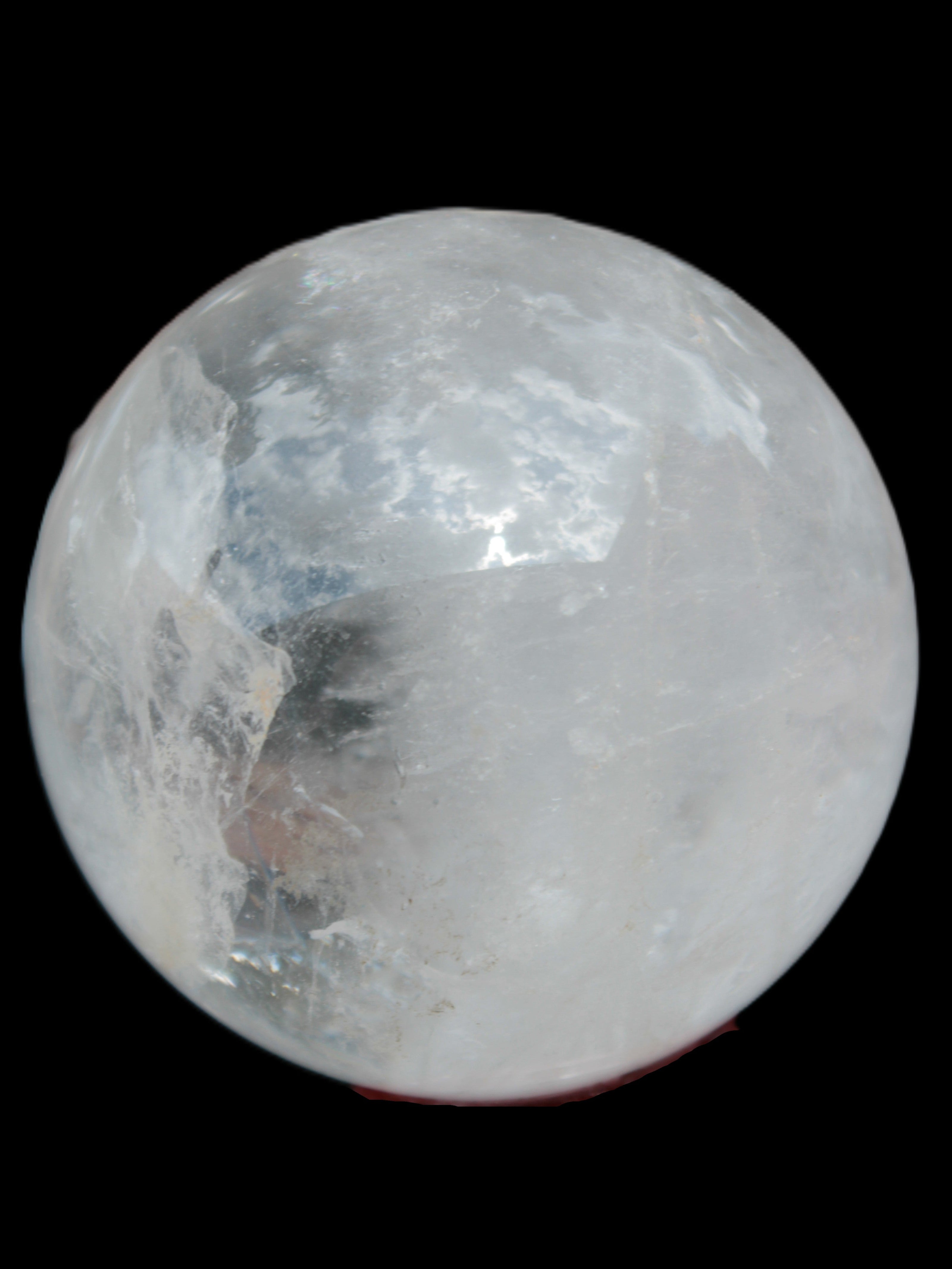 Clear Quartz Yin Yang sphere 74mm 519g Rocks and Things Store