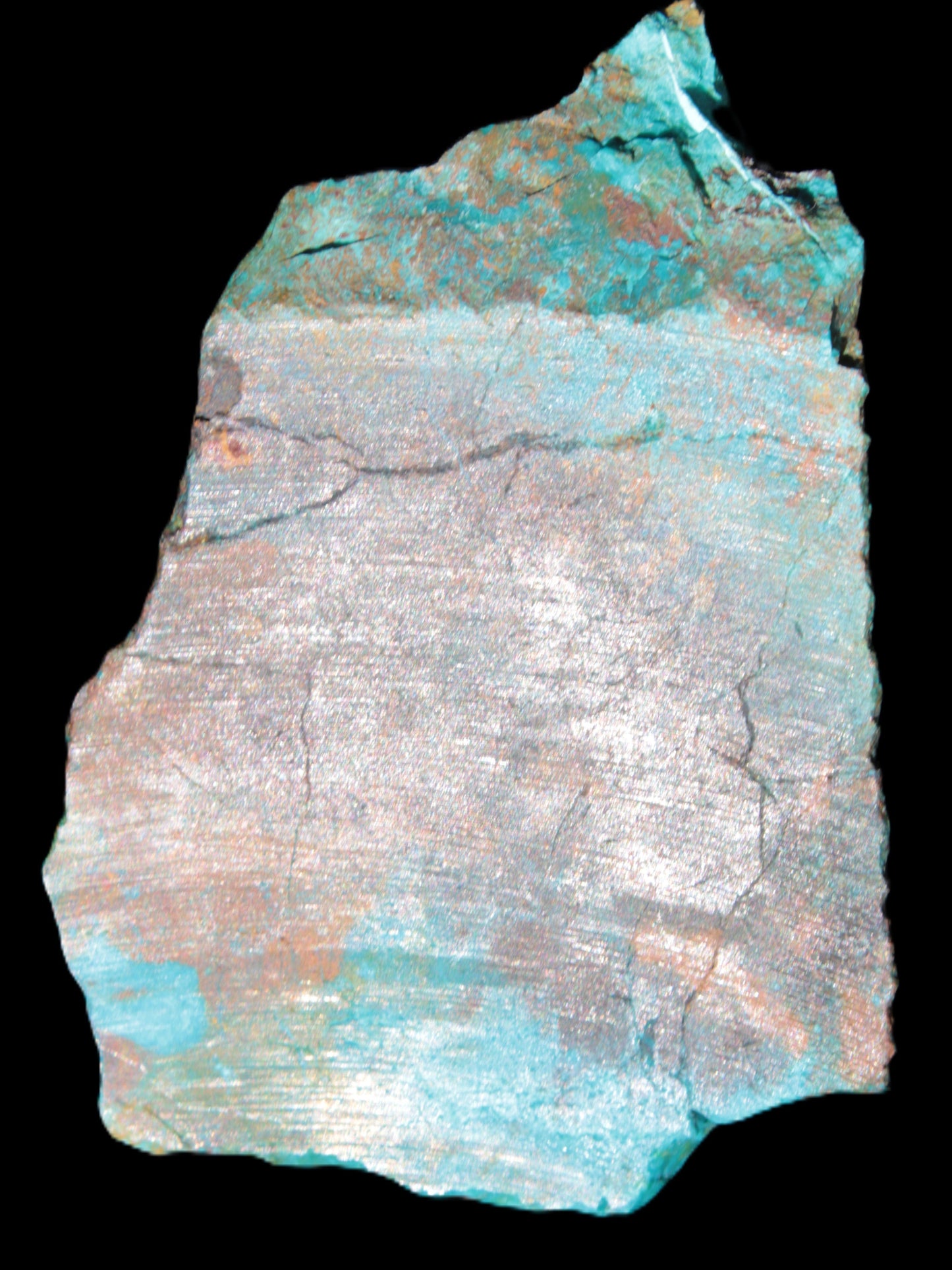 Chrysocolla rough specimen from Arizona 69*40*50*127g Rocks and Things Store